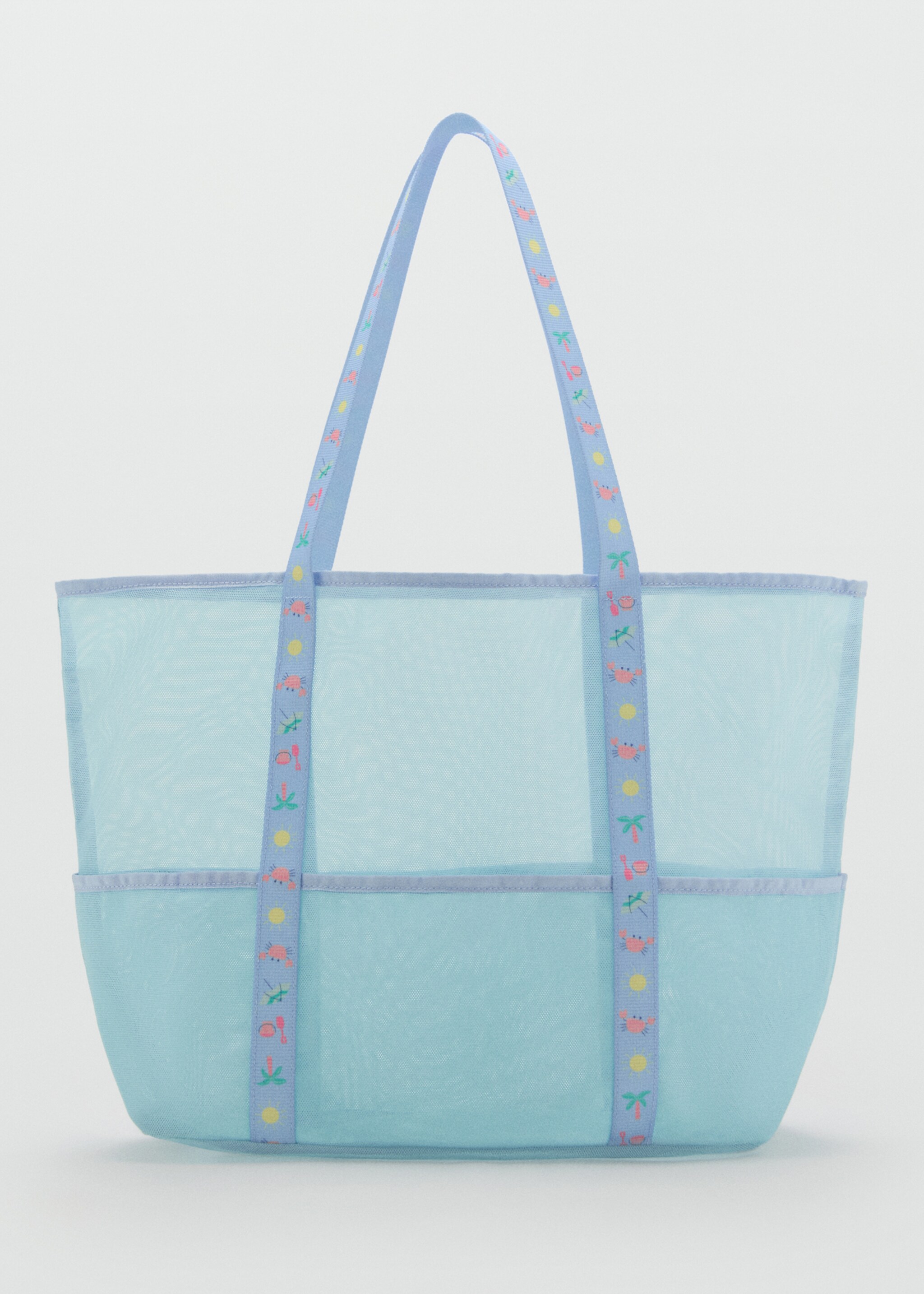 Mesh pattern shopper bag - Article without model