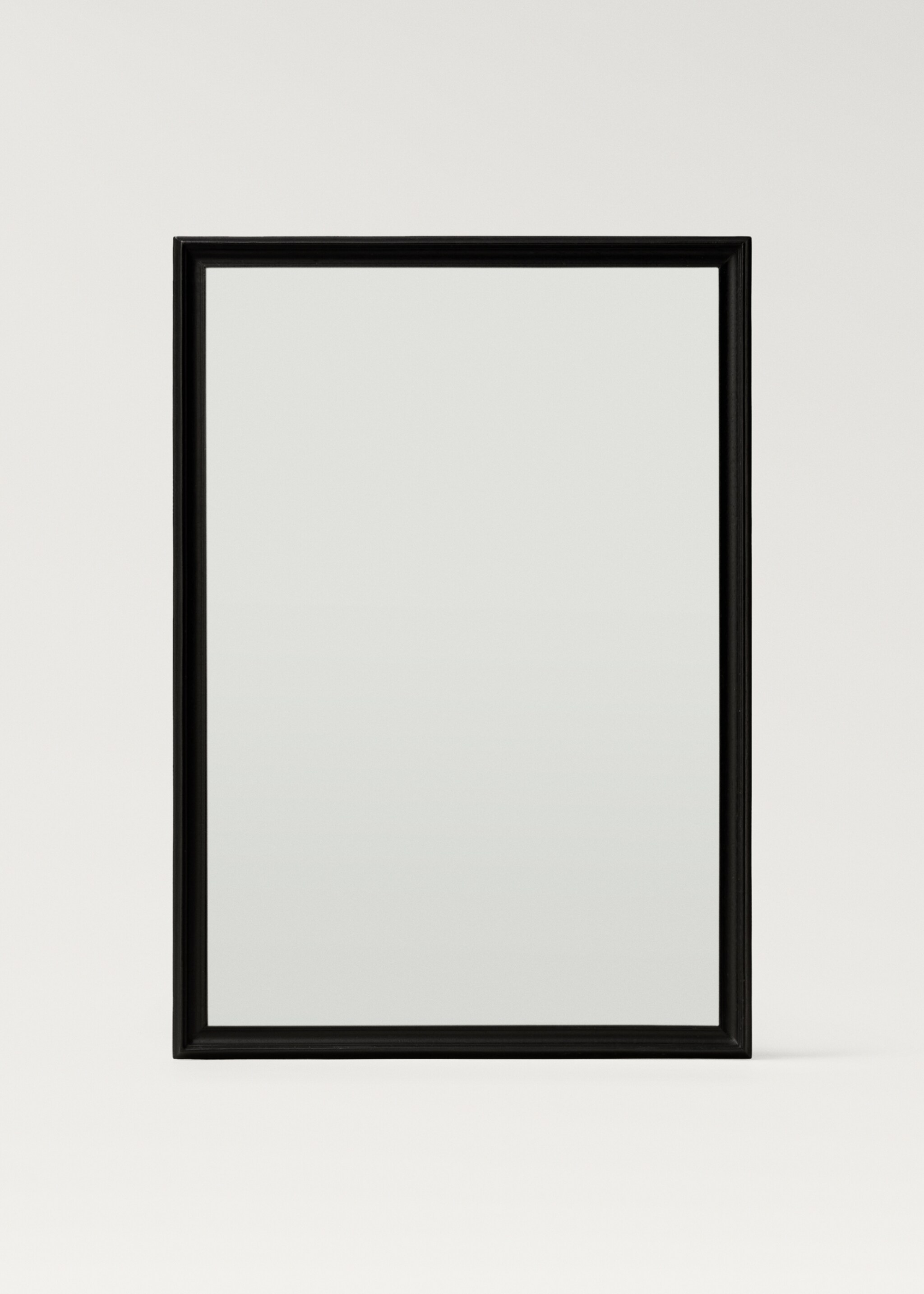 Mirall de paret de fusta rectangular mitjà - Article sense model