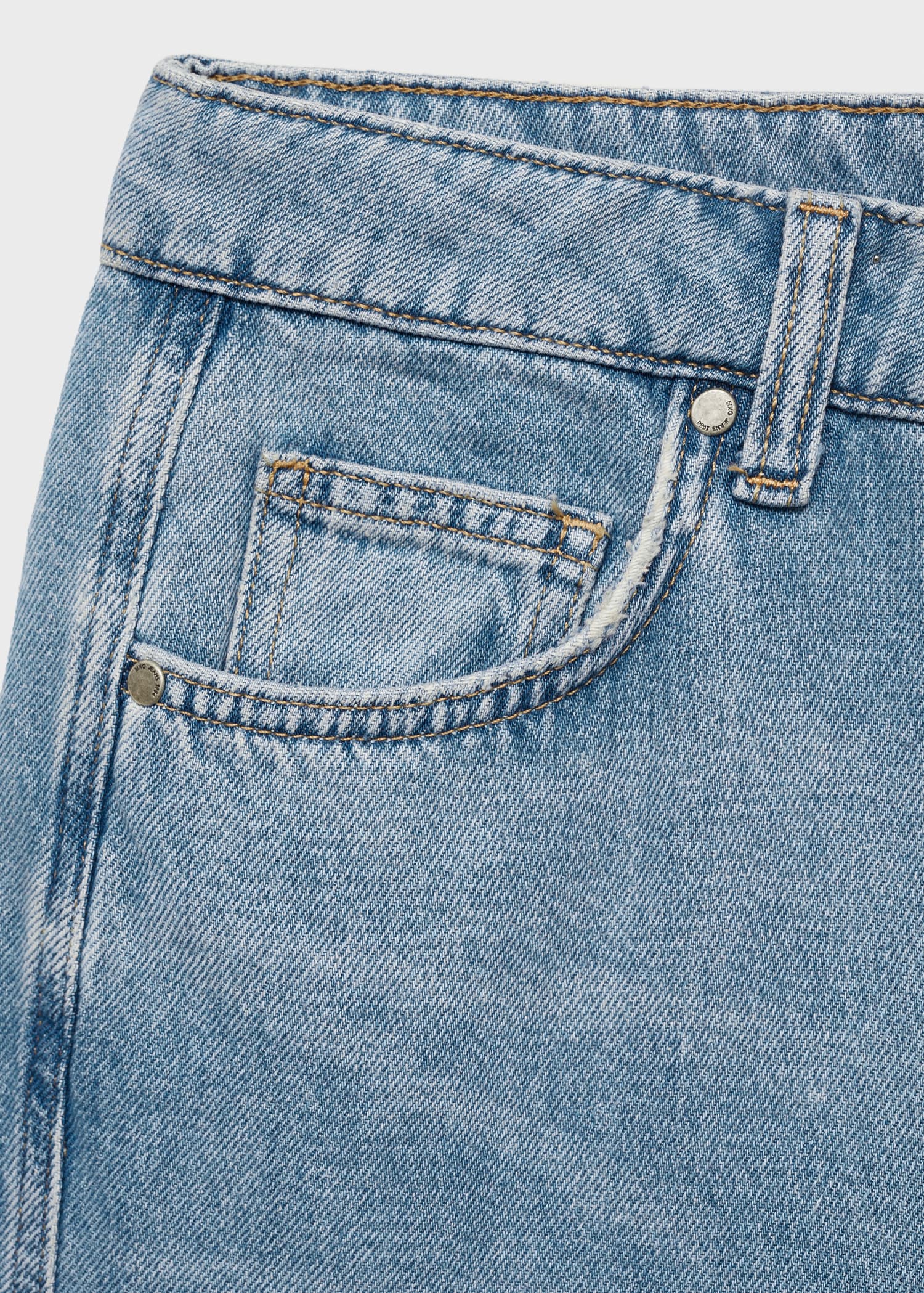 Jeans wideleg tiro medio - Detalle del artículo 8