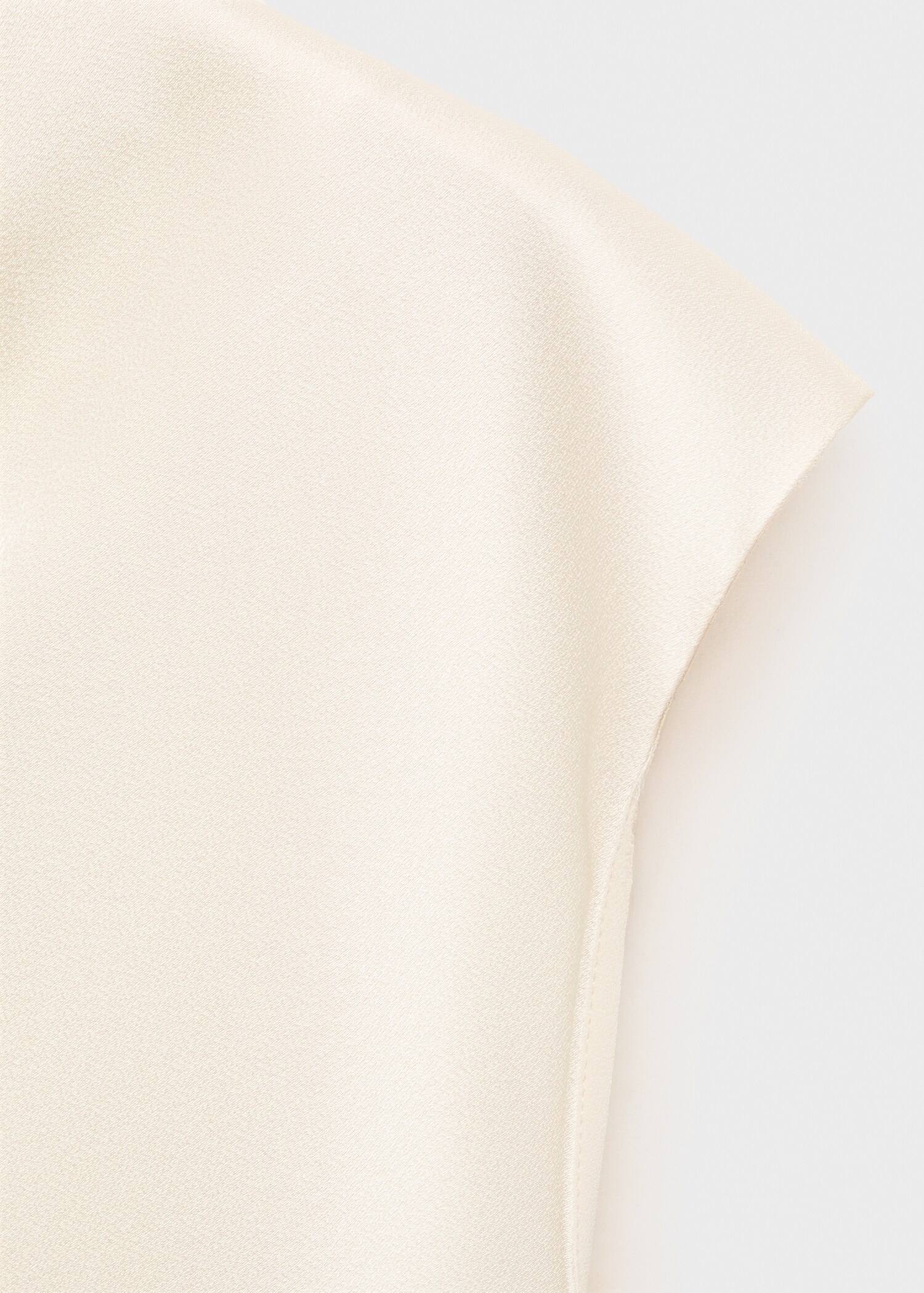 Blusa satinata collo drappeggiato - Dettaglio dell'articolo 8
