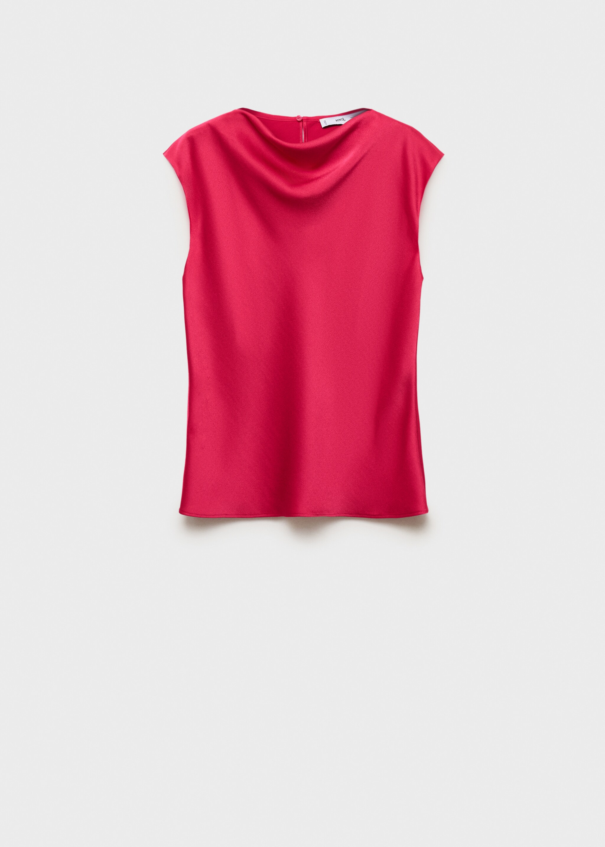 เสื้อเบลาส์ผ้าซาตินคอเดรป - สินค้าที่ไม่มีแบบ