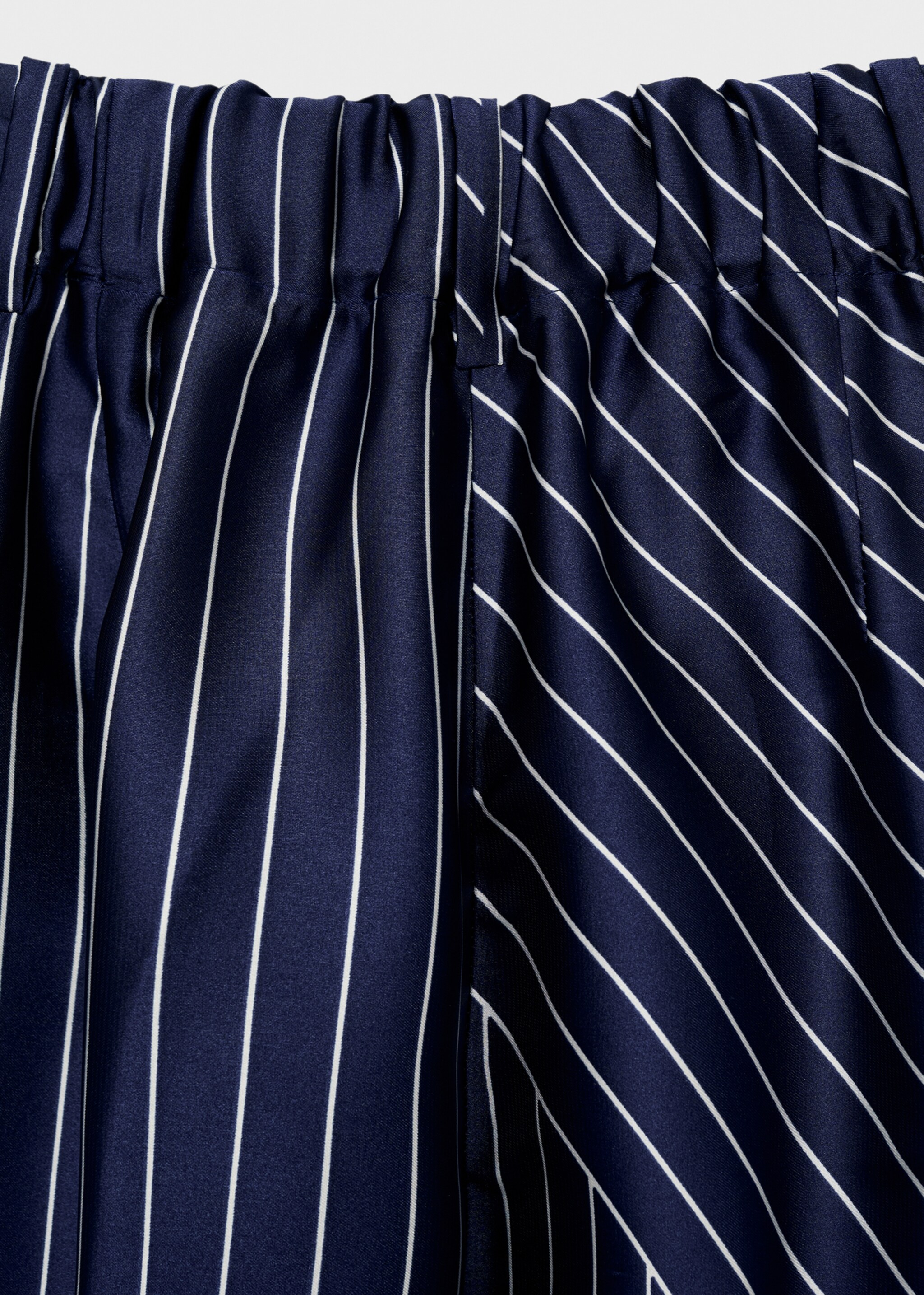 Pantalón recto rayas combinadas - Detalle del artículo 0