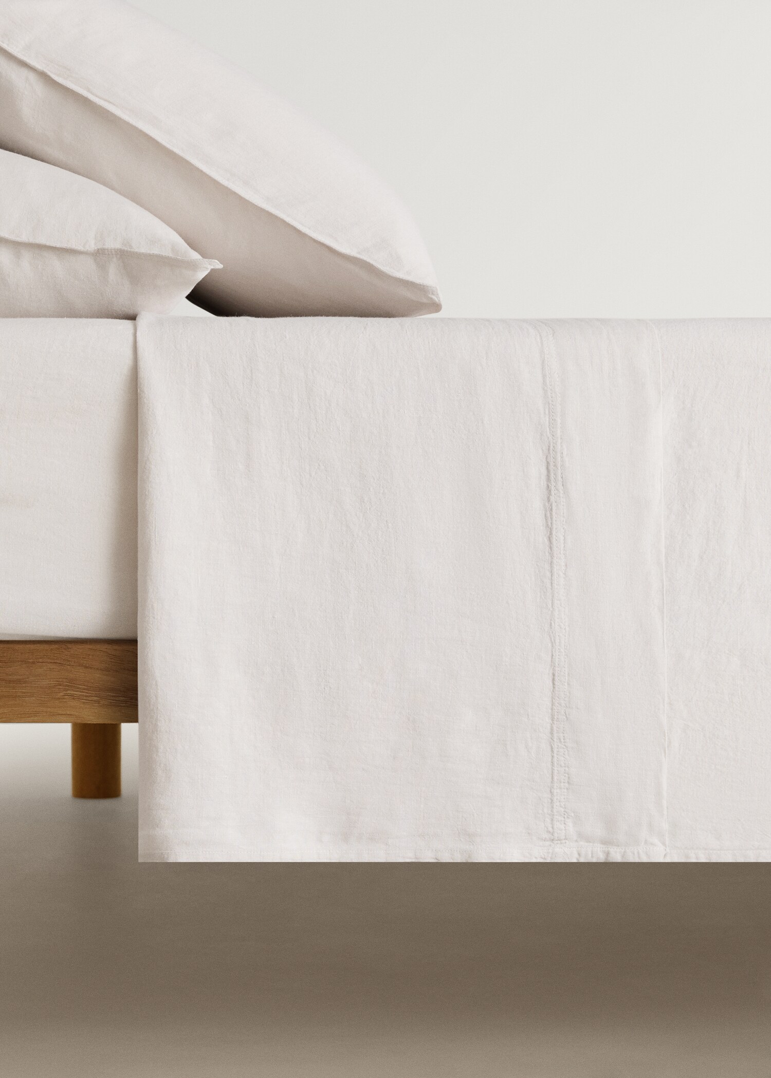 Linen washed top sheet bed 90 cm - Article without model