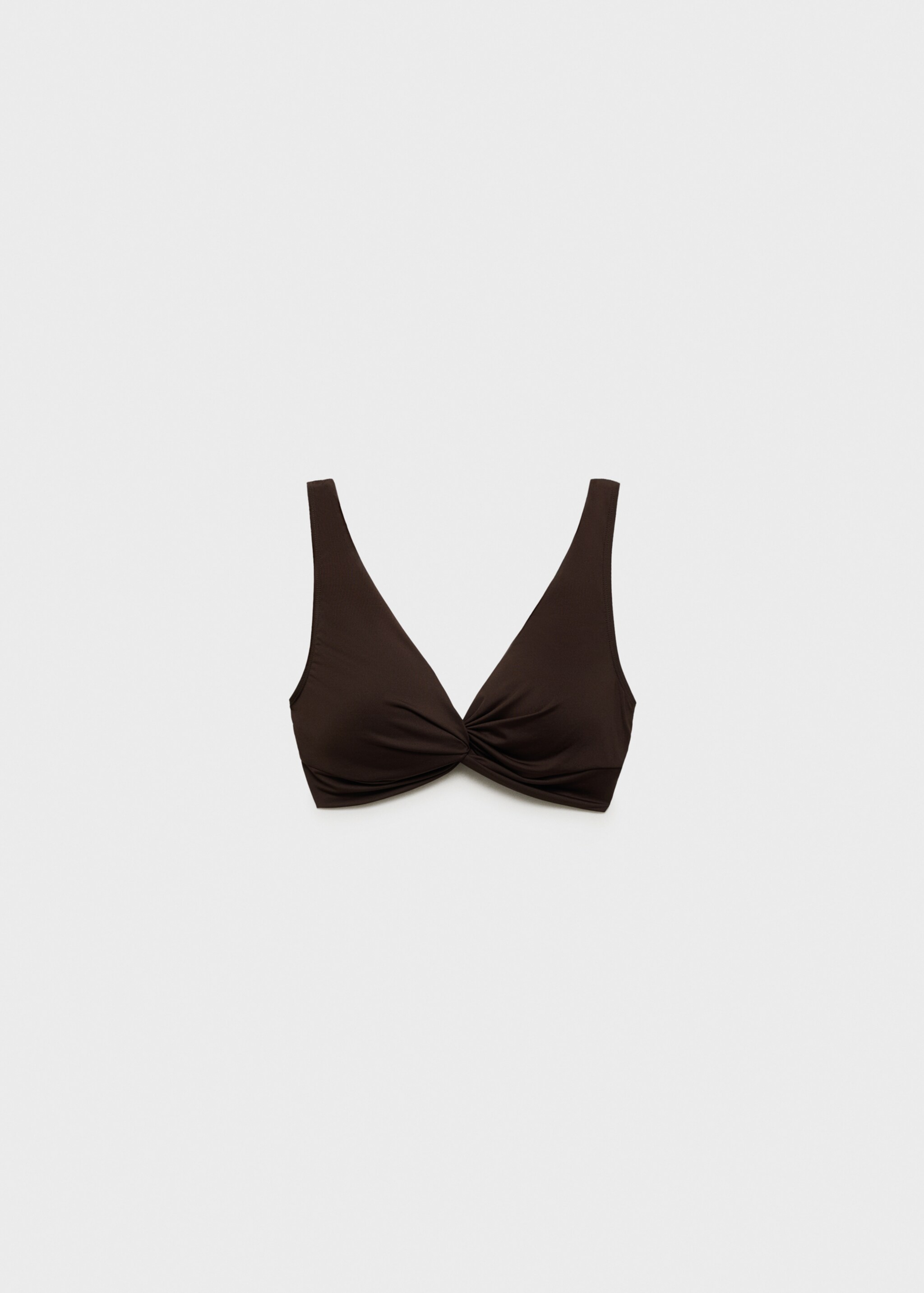 Draped bikini top - Article without model