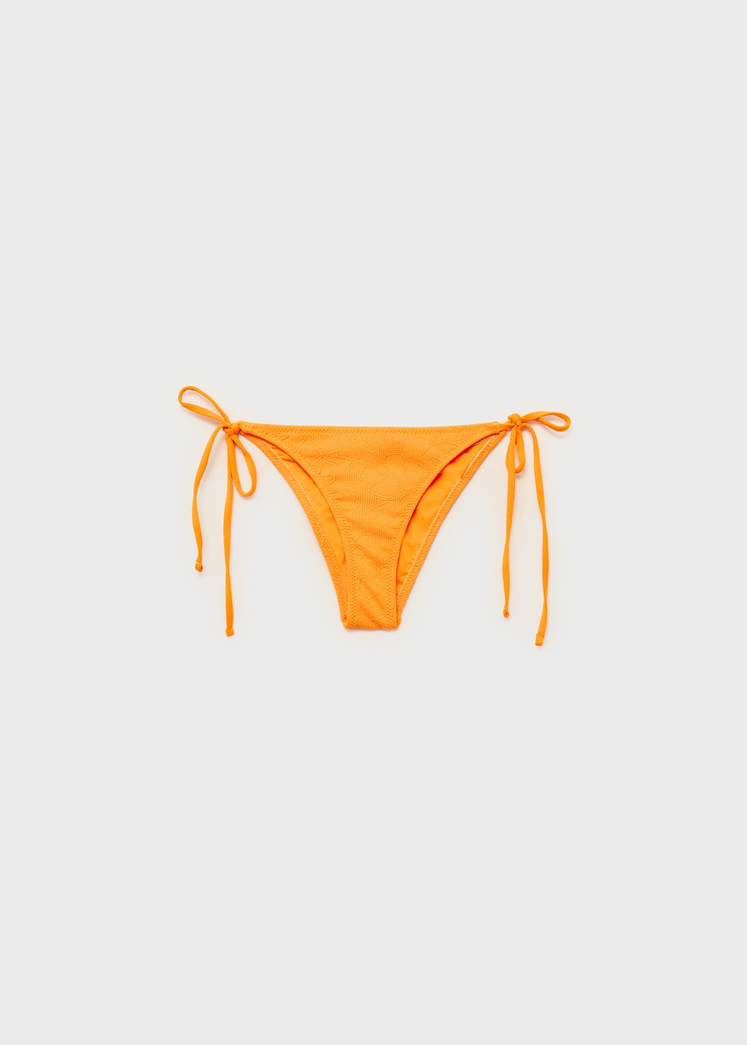 Culotte bikini côtelée rayures - Article sans modèle