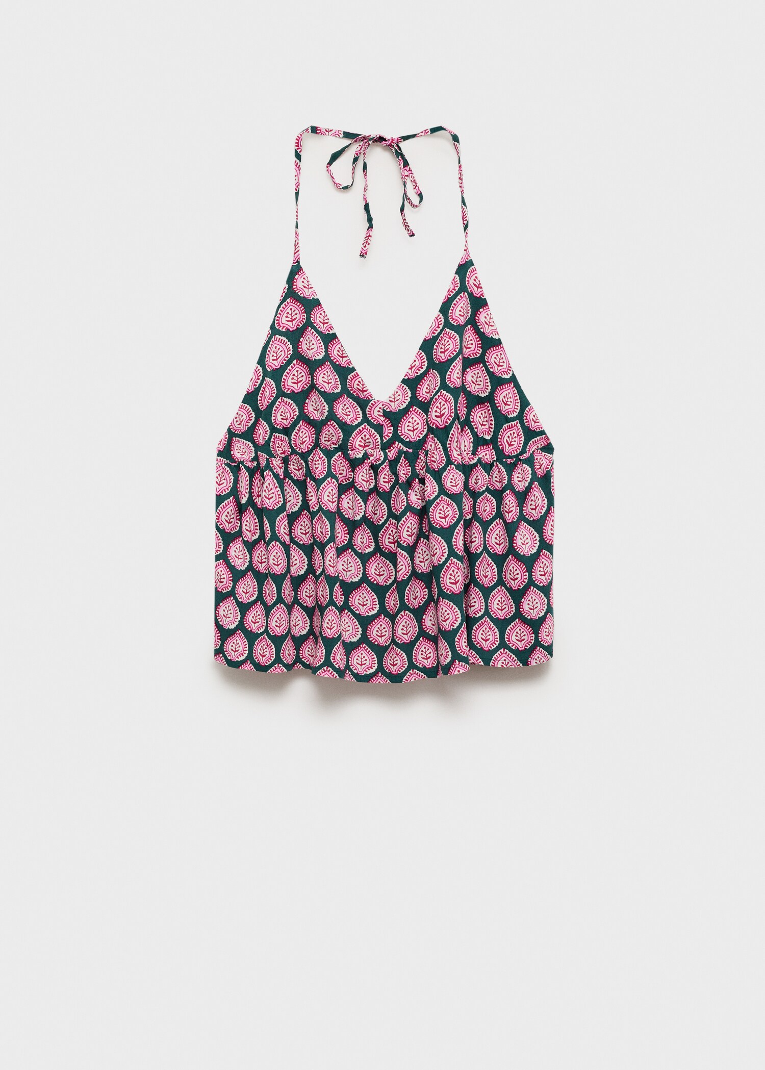 Bow print top - Article without model