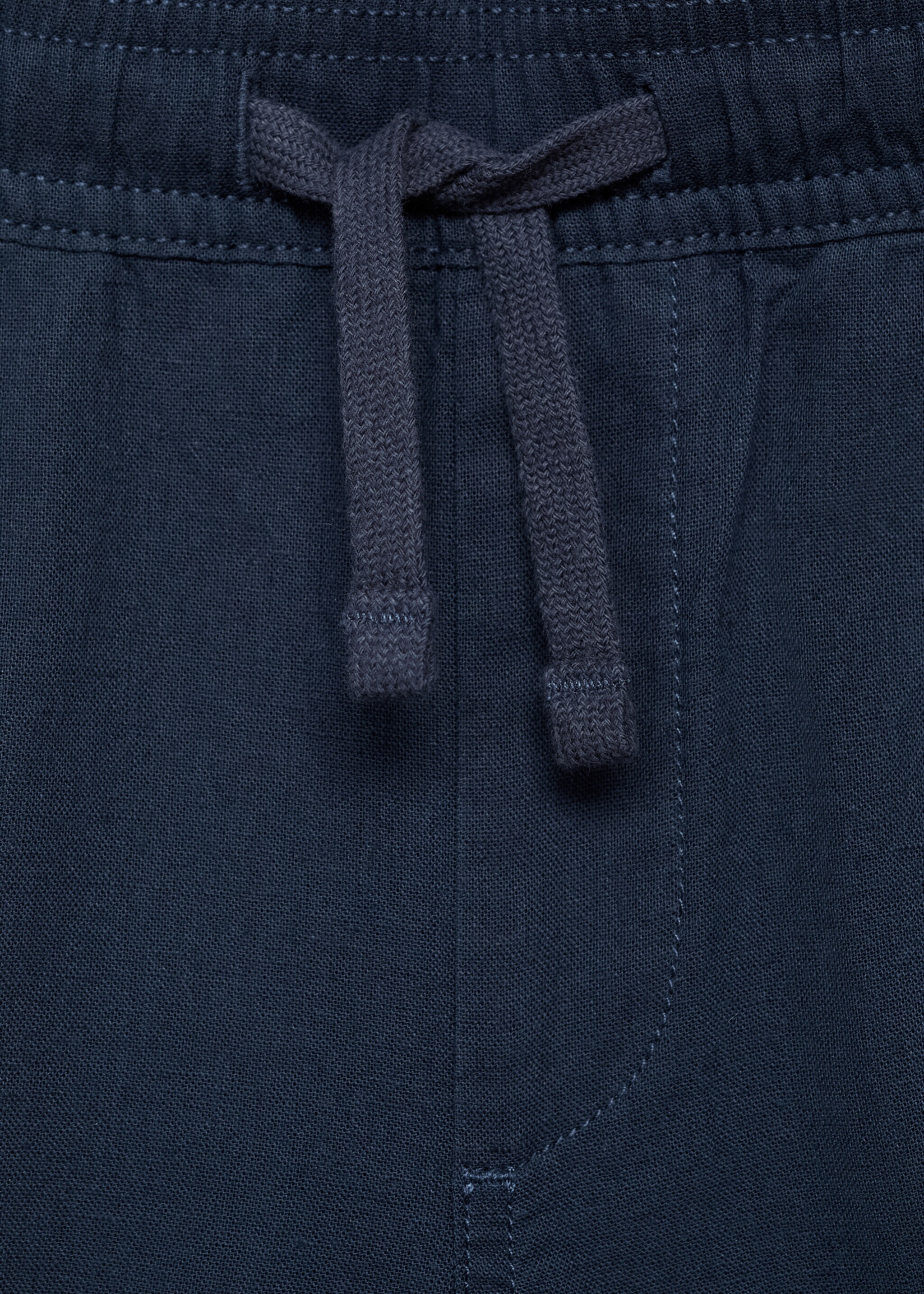 Leinen-Bermudashorts mit Gummibund - Detail des Artikels 8