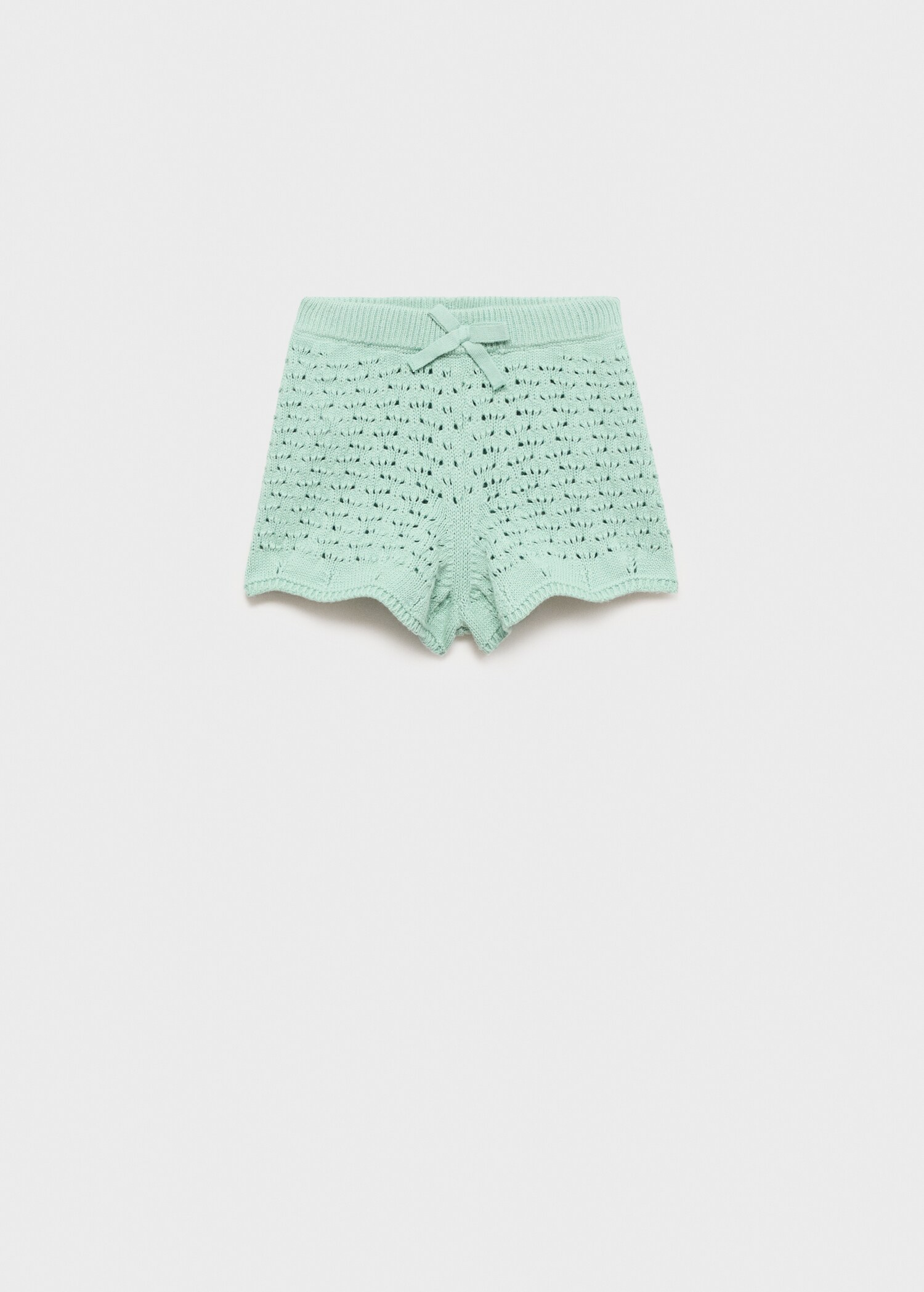 Crochet knitted shorts - Article without model