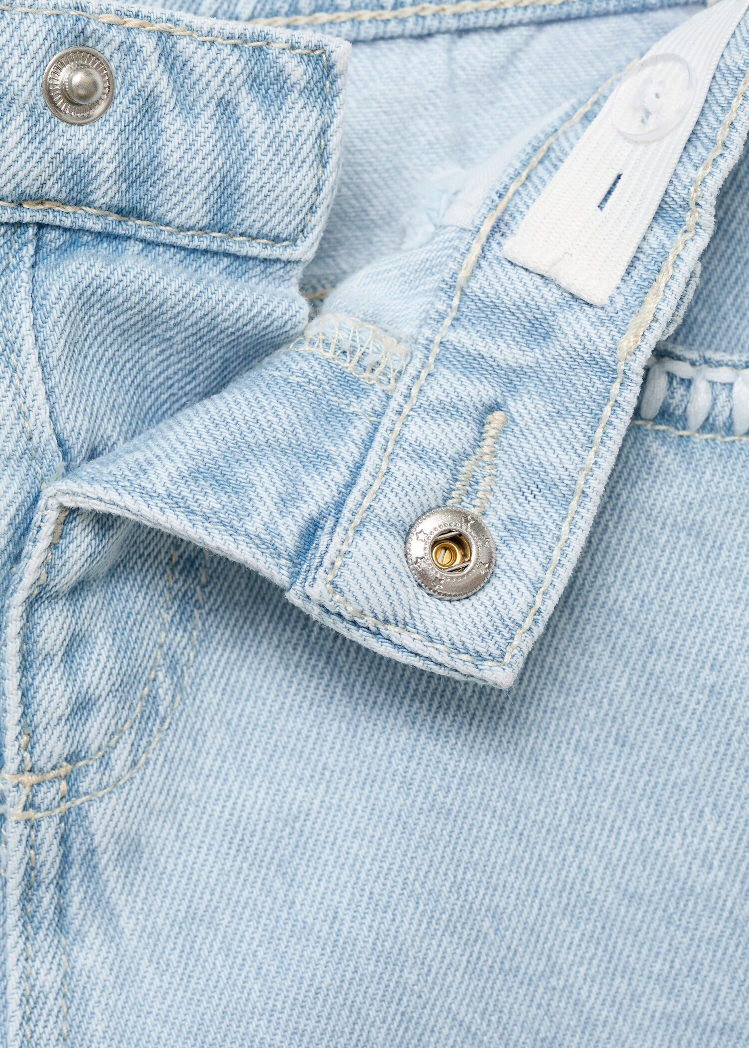 Jean style jupe-culotte brodé - Détail de l'article 8