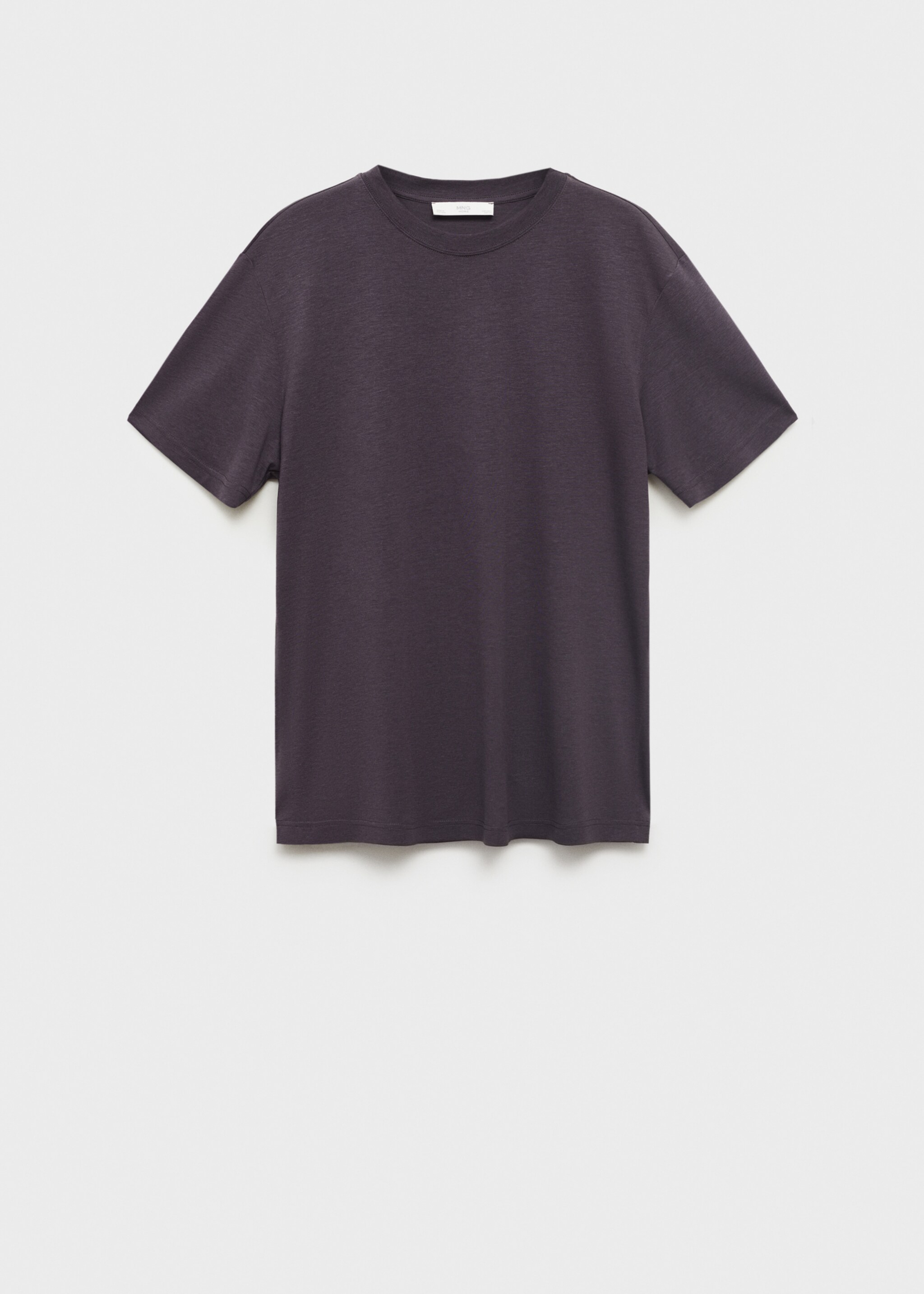 Short-sleeved lyocell t-shirt - Article without model