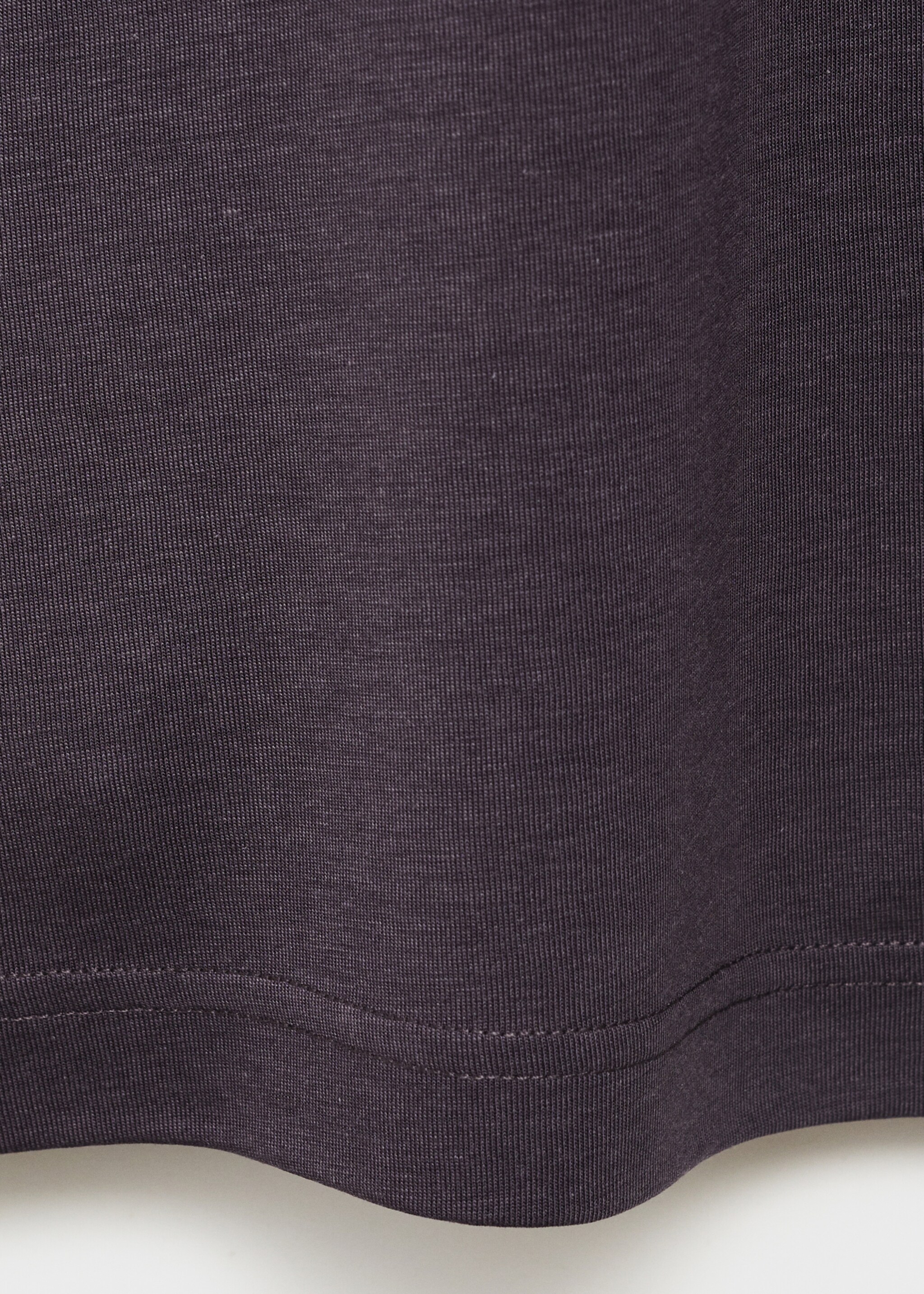 Short-sleeved lyocell t-shirt - Details of the article 0