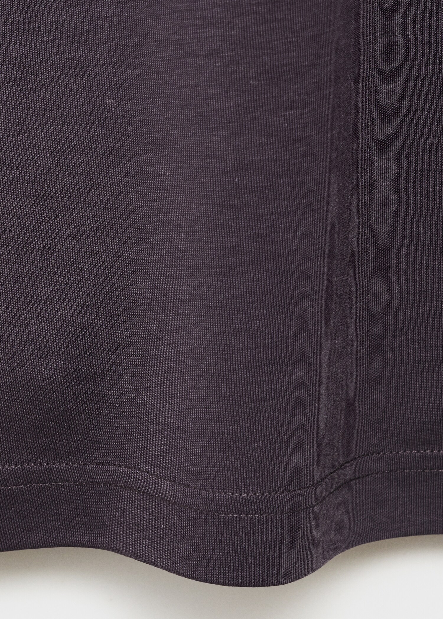 Kurzärmliges T-Shirt aus Lyocell - Detail des Artikels 0