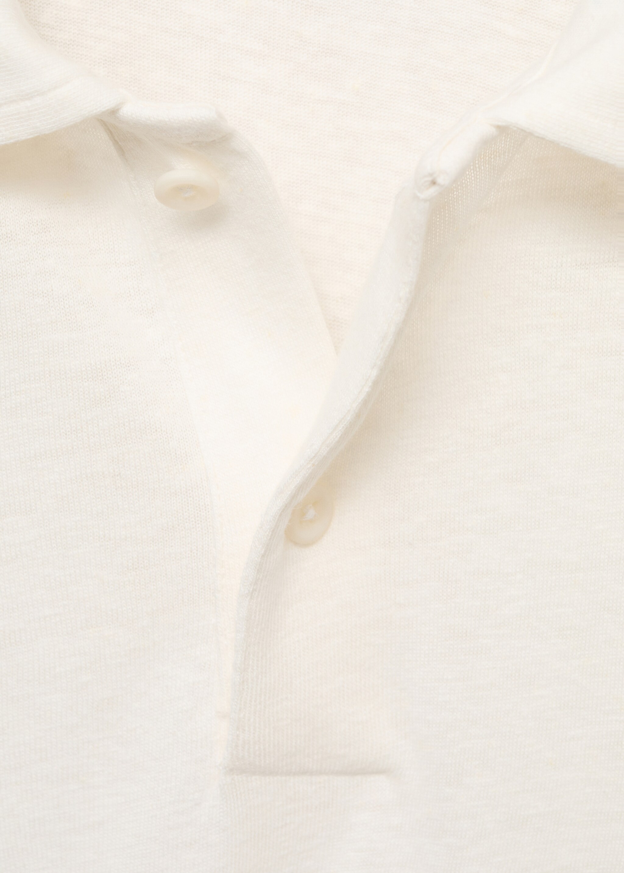 Polo lino slim fit - Detalle del artículo 8