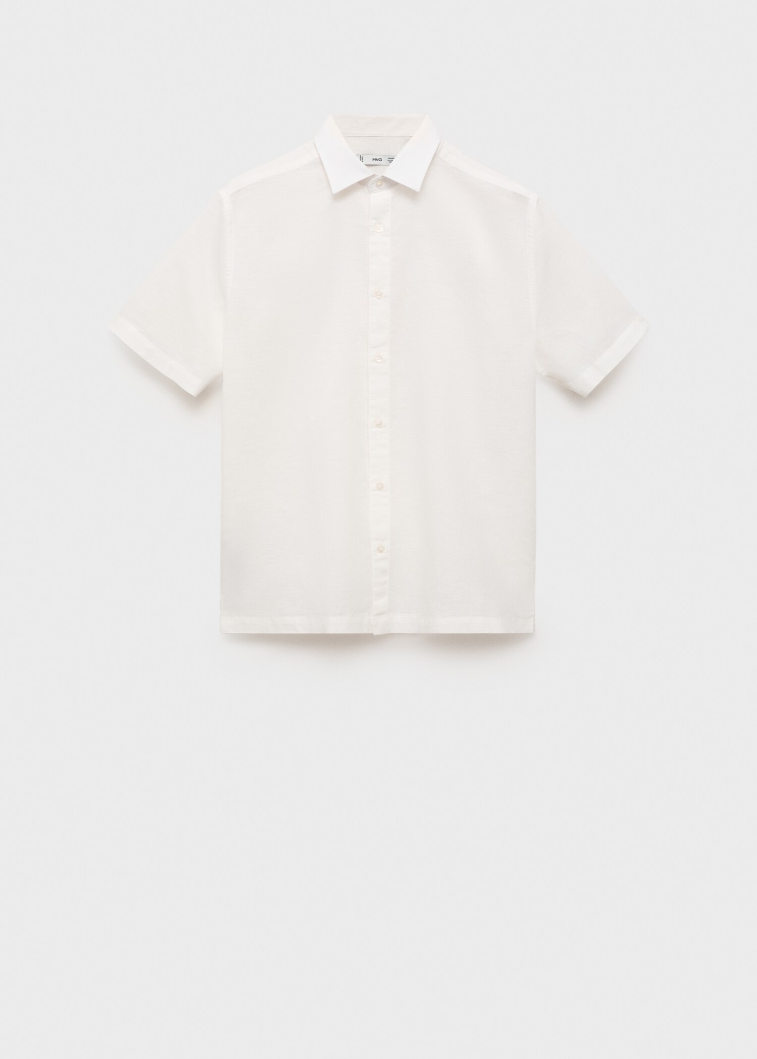 Camisa lino manga corta - Artículo sin modelo