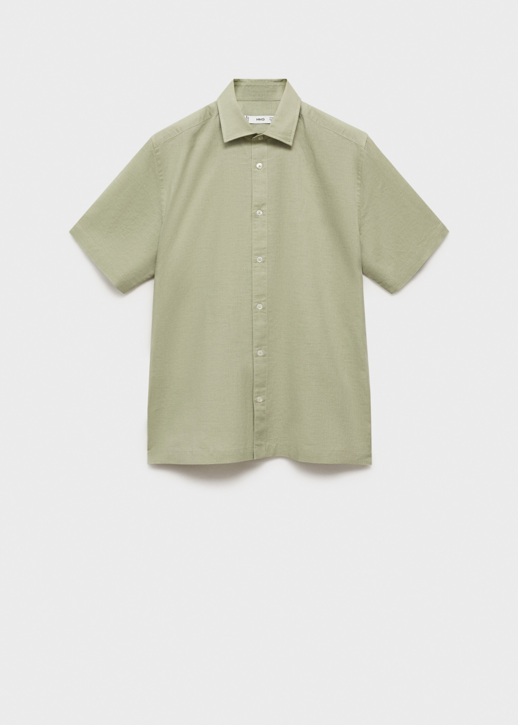 Chemise lin manches courtes - Article sans modèle