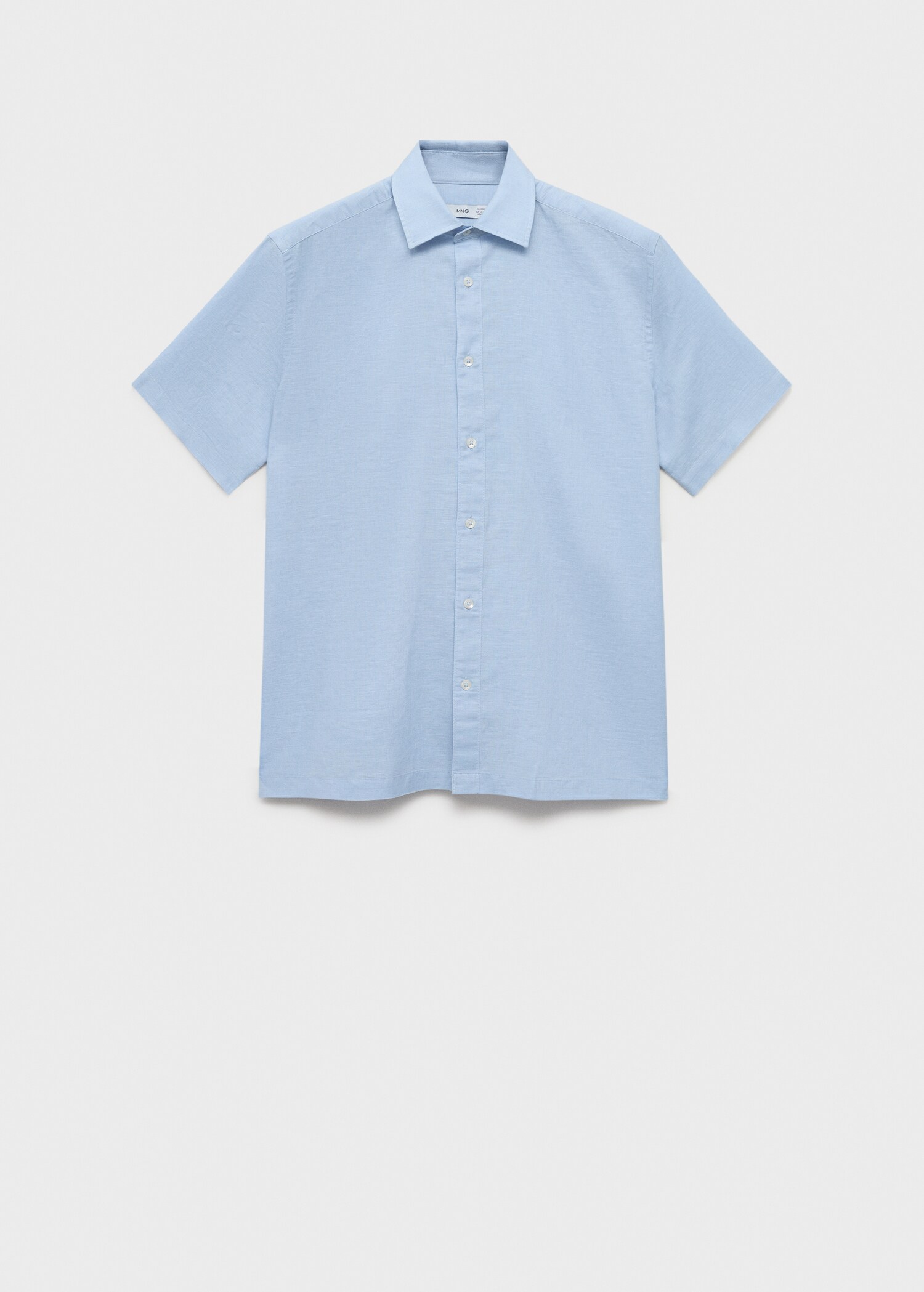 Camisa lino manga corta - Artículo sin modelo