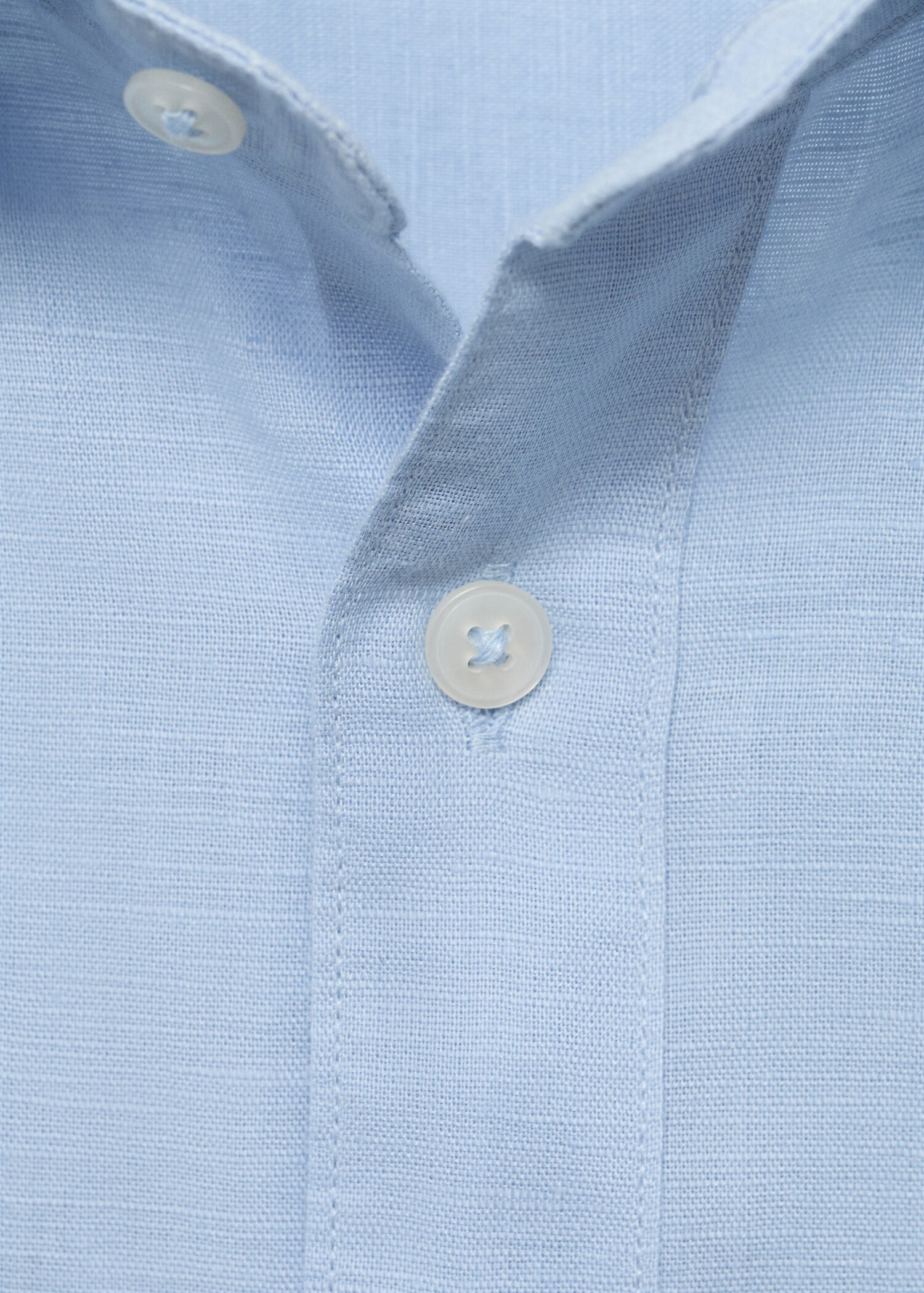 Camisa lino manga corta - Detalle del artículo 8