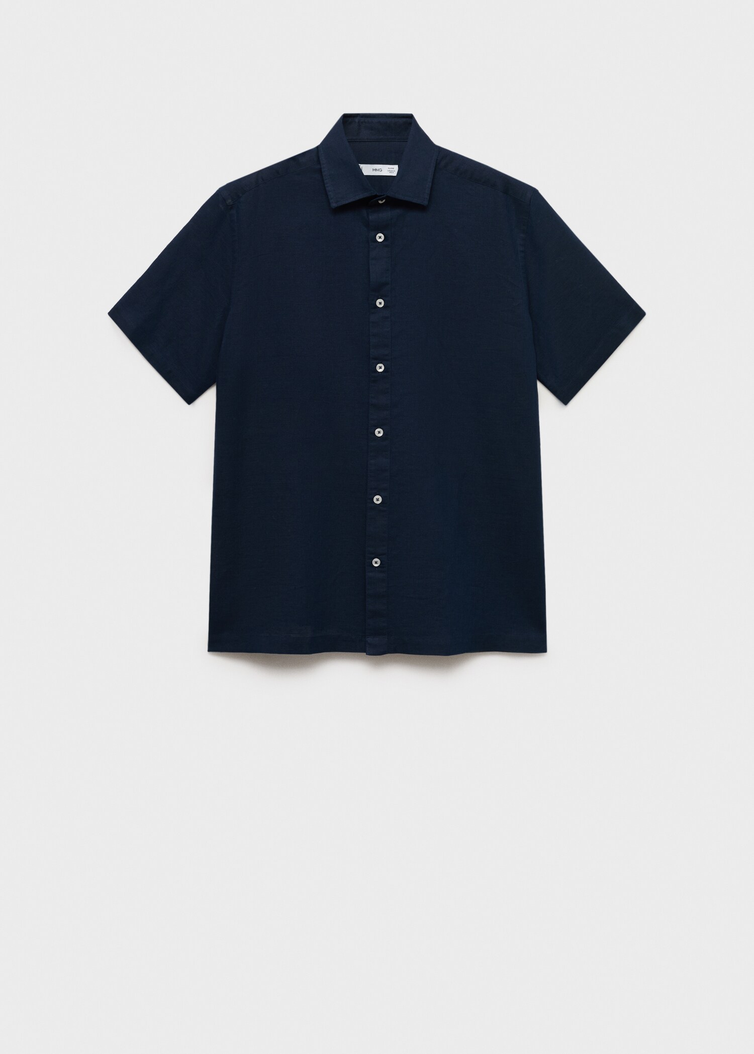 Camisa lino manga corta - Artículo sin modelo