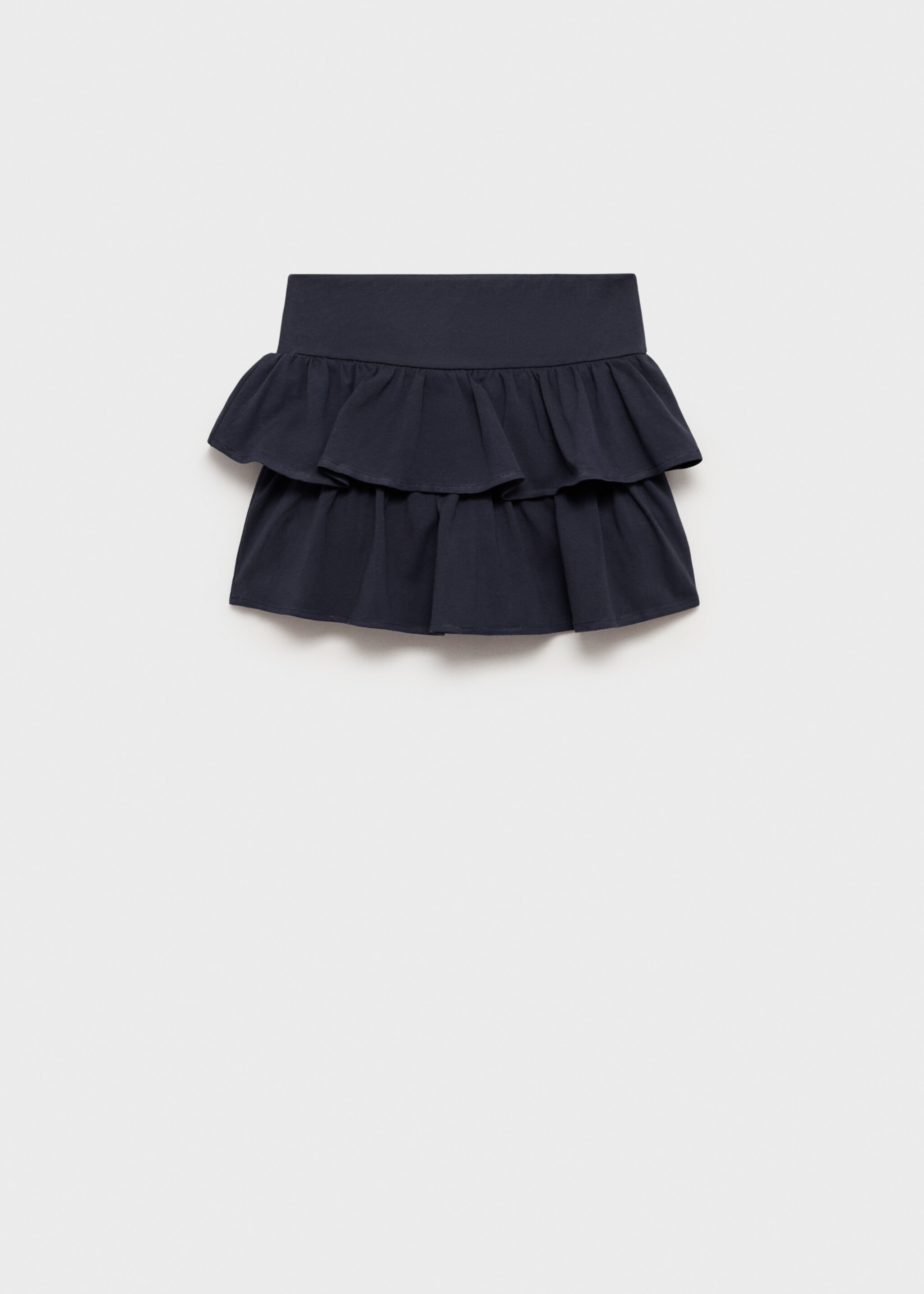 Ruffled trouser skirt - Reverse of the article