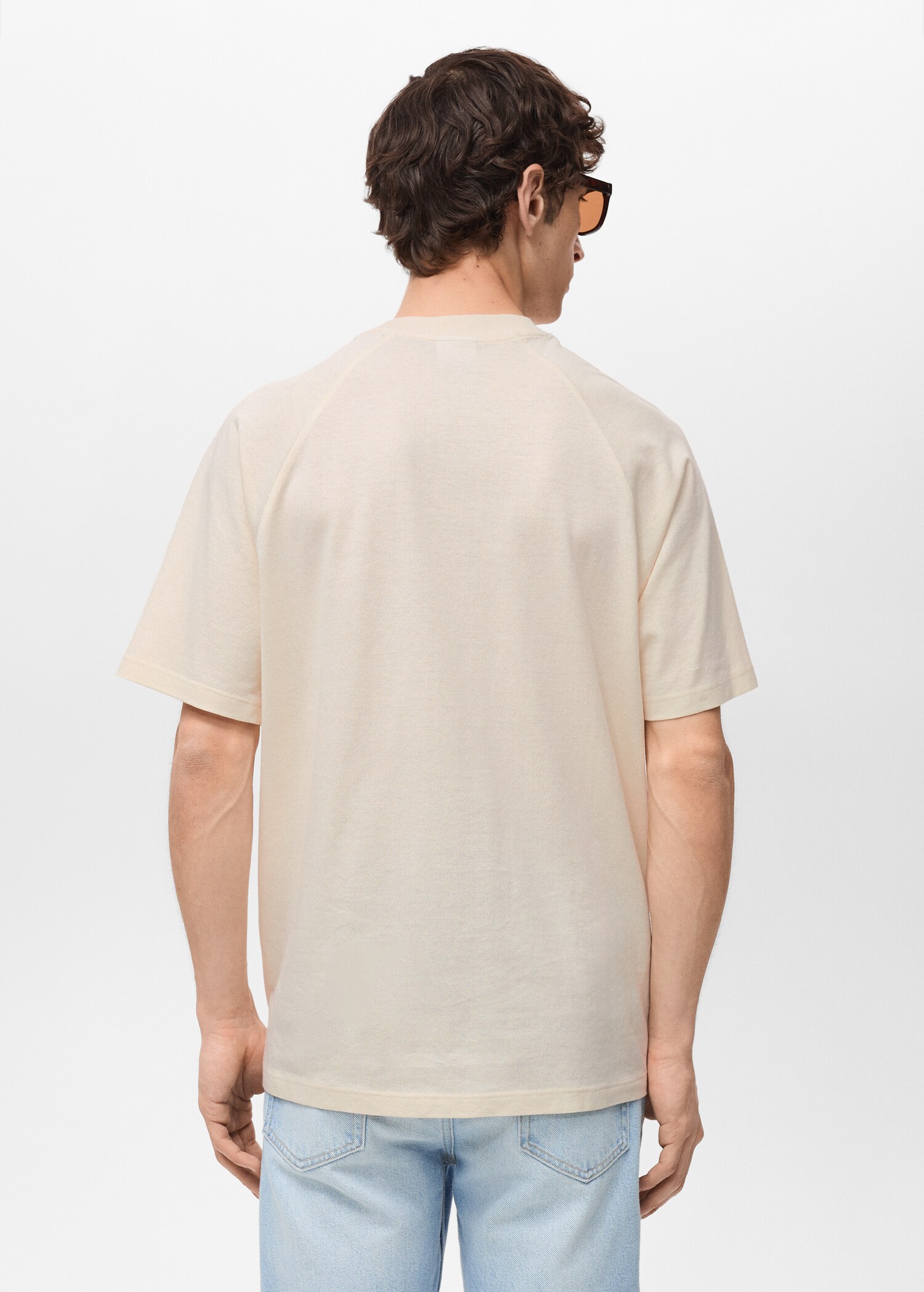 Relaxed fit cotton t-shirt - Reverse of the article