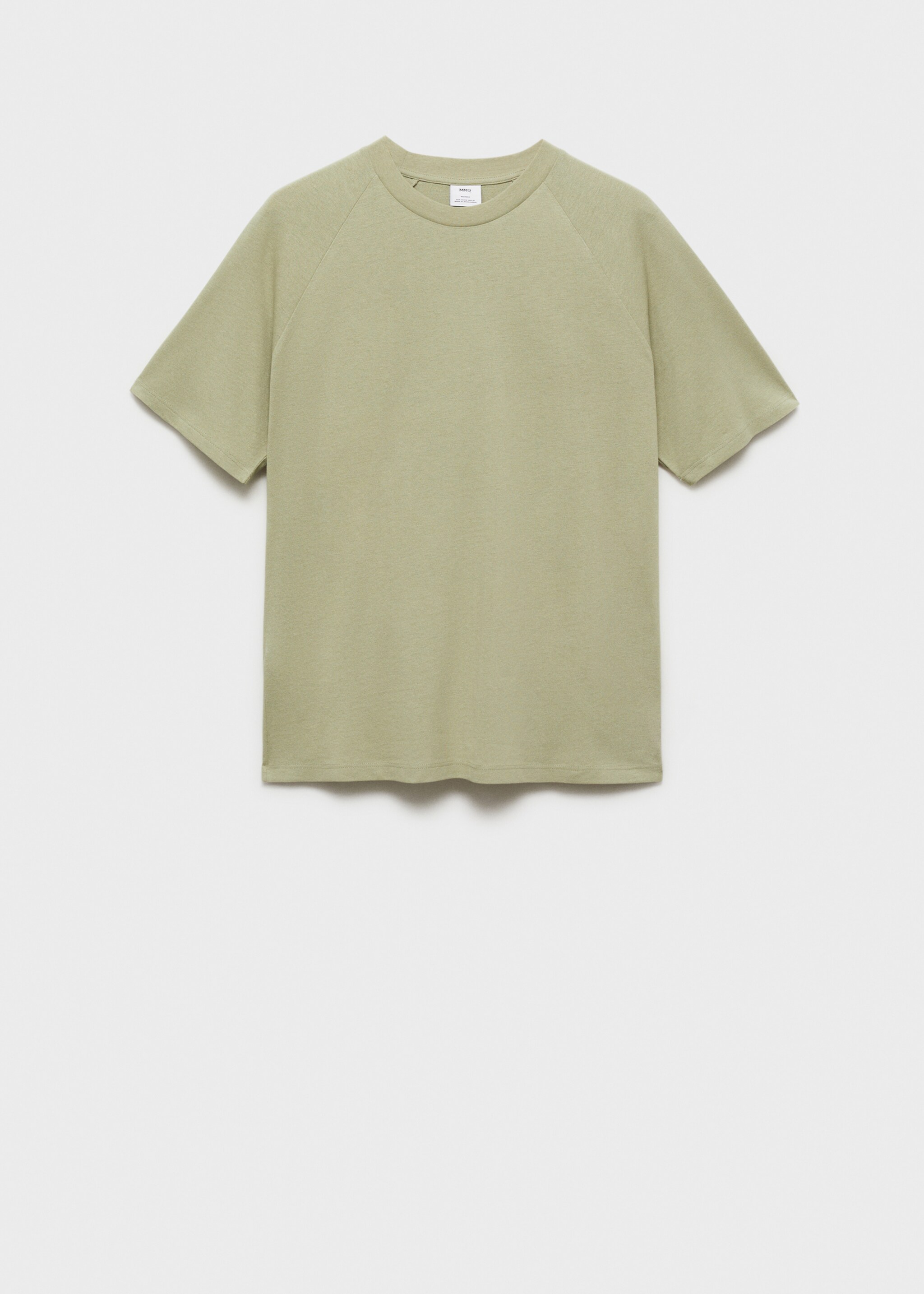 Camiseta algodón relaxed fit - Artículo sin modelo