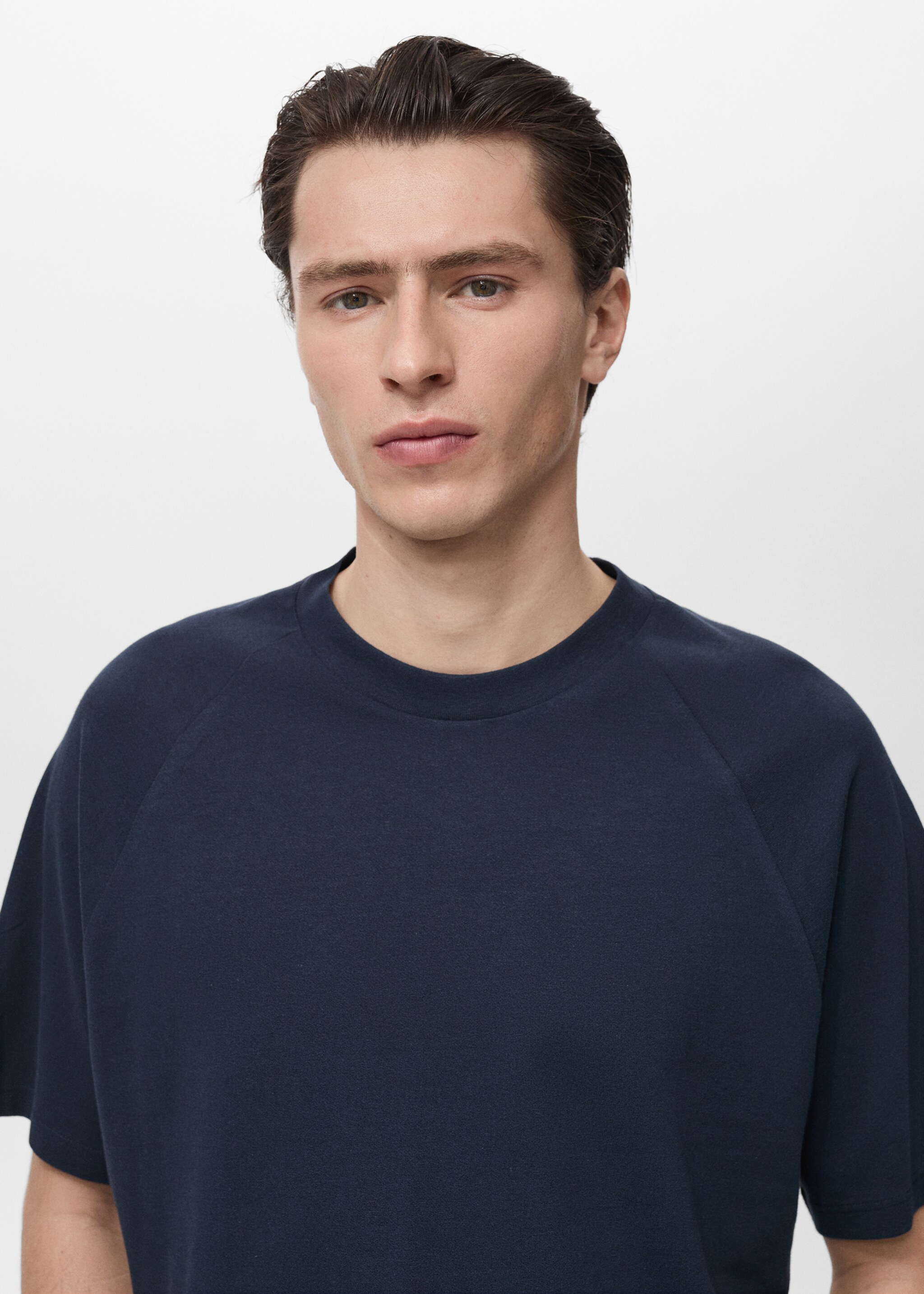 Relaxed fit cotton t-shirt - Details of the article 1