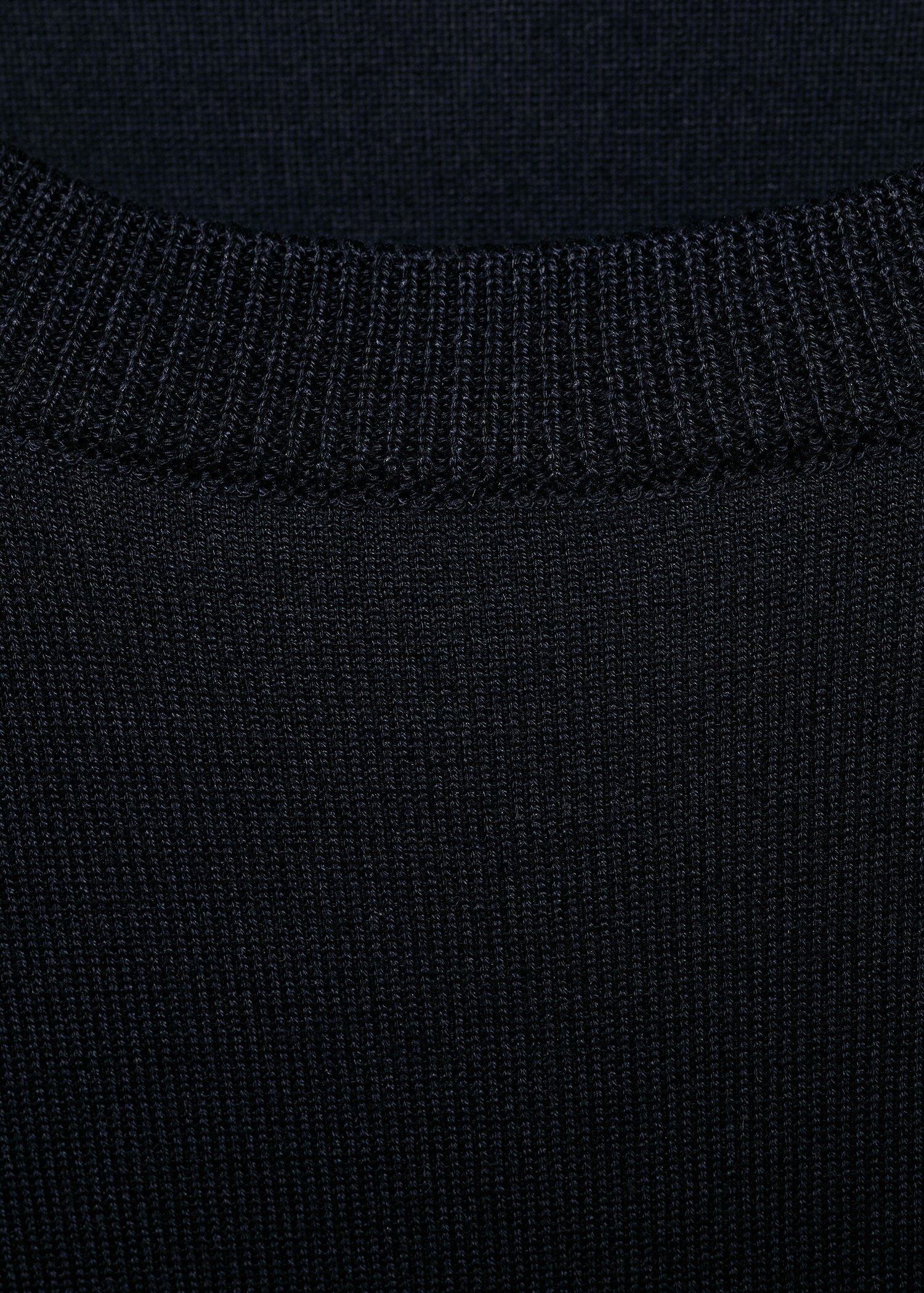 Fine-knit lyocell t-shirt - Details of the article 0