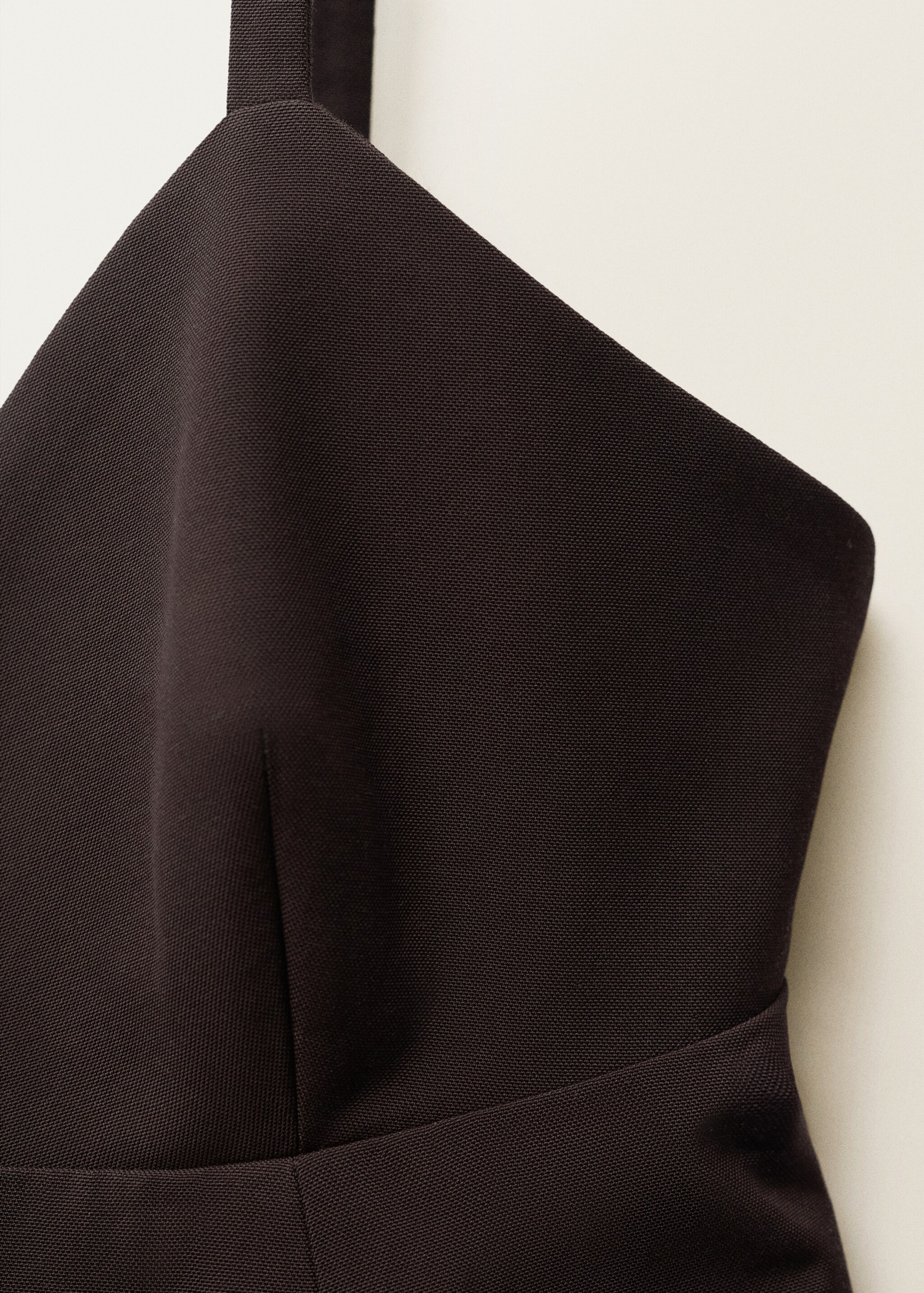 V-neck top with open back - Details of the article 0