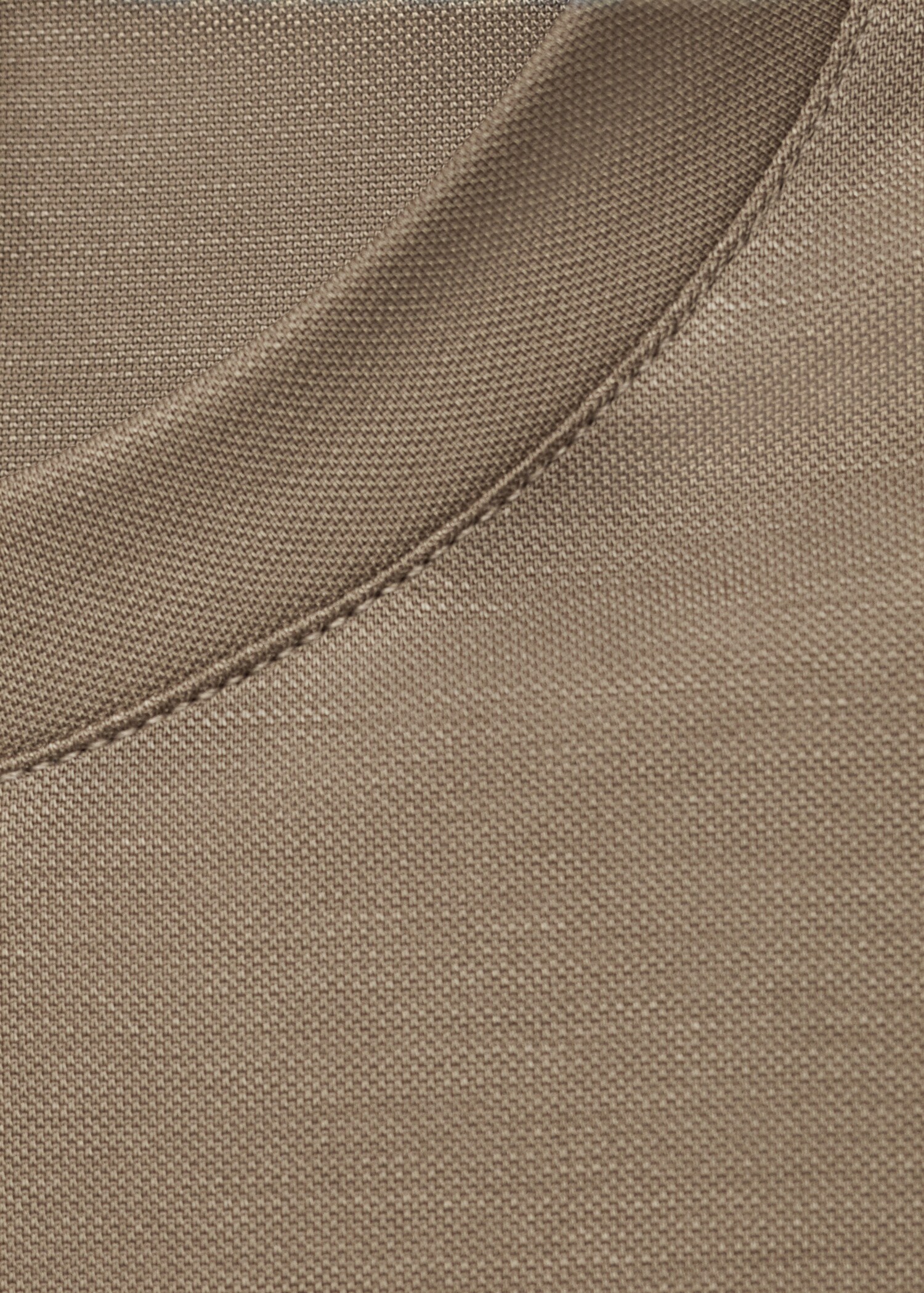 Kurzärmliges T-Shirt aus Lyocell - Detail des Artikels 8