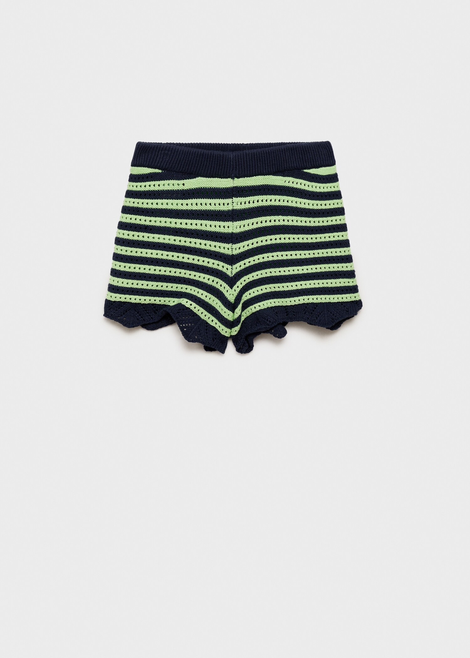 Shorts crochet contraste - Artículo sin modelo