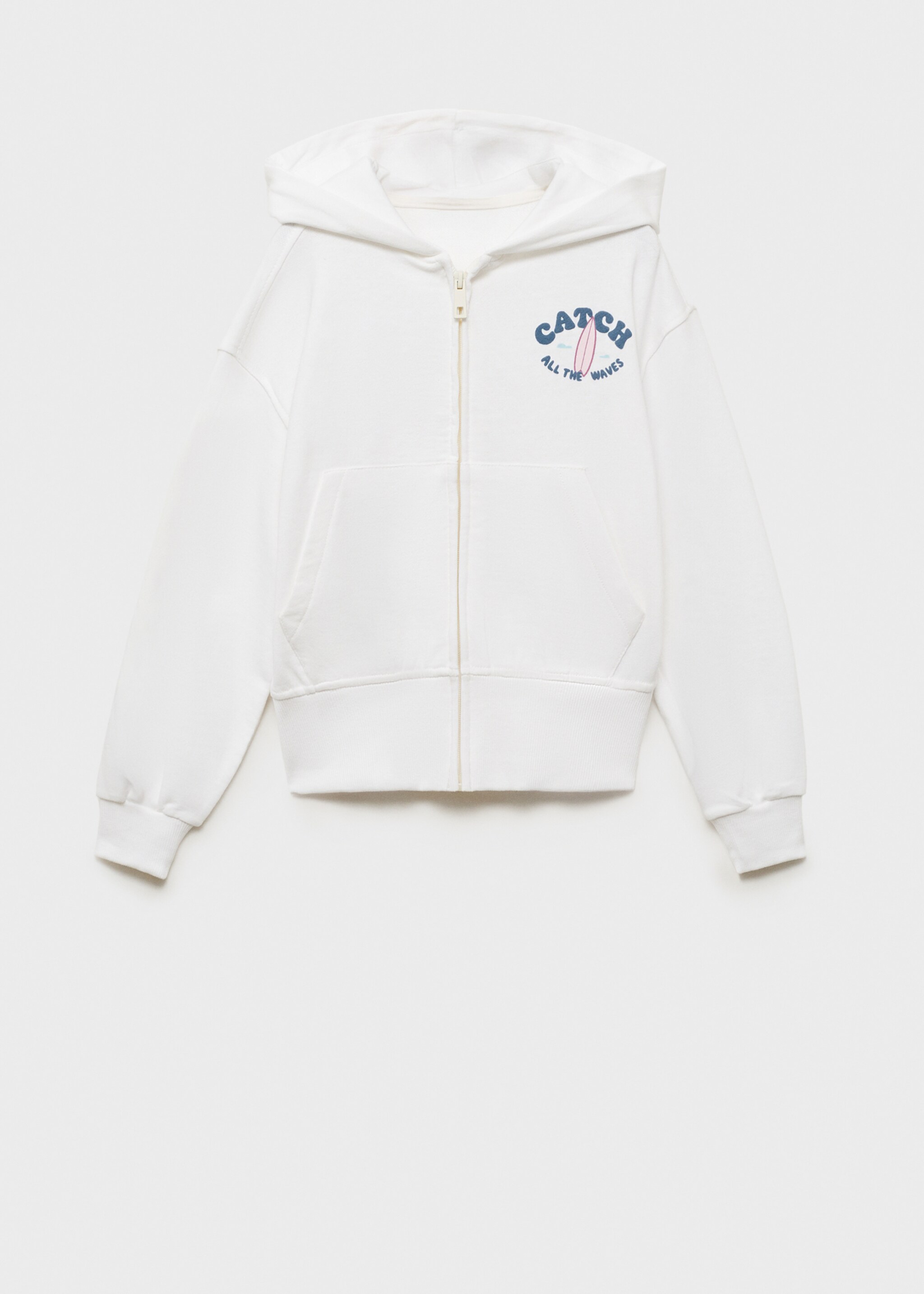 Sweatshirt med tryckt budskap - Artikel utan modell