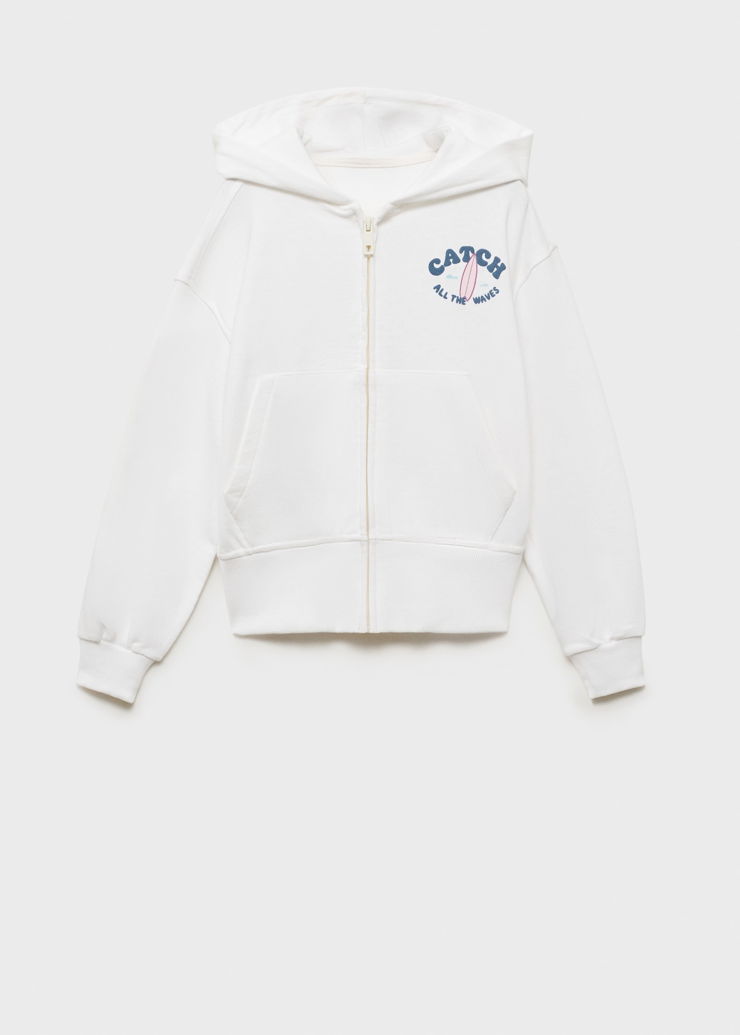 White Sudadera Niña Blanca Hotel Kalinga Sudadera Stranger Things
