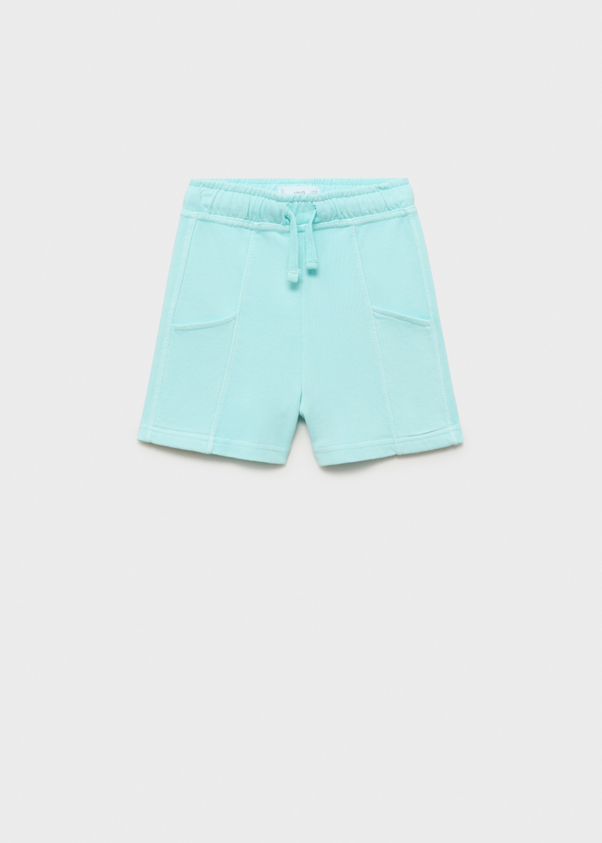 Cotton shorts with elastic waist - Article without model