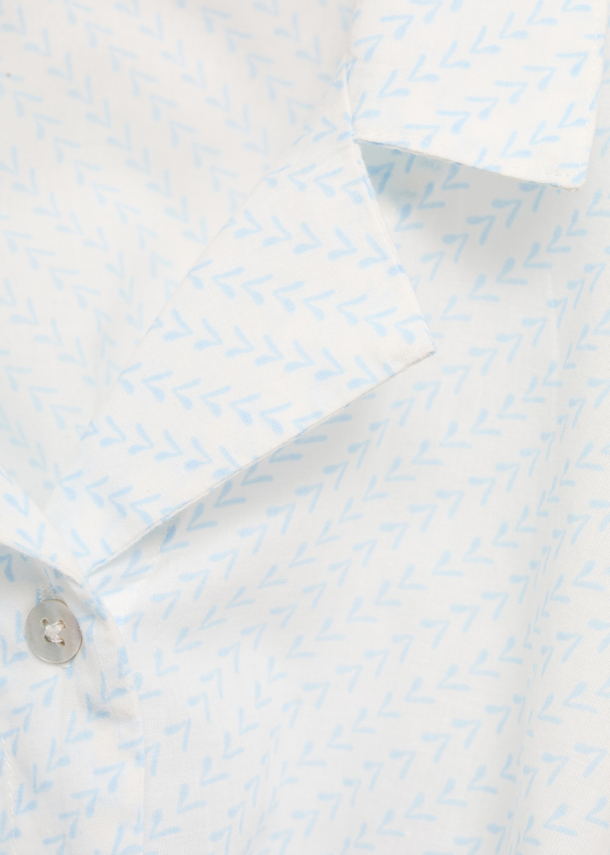 Blusa cropped com nó - Pormenor do artigo 8