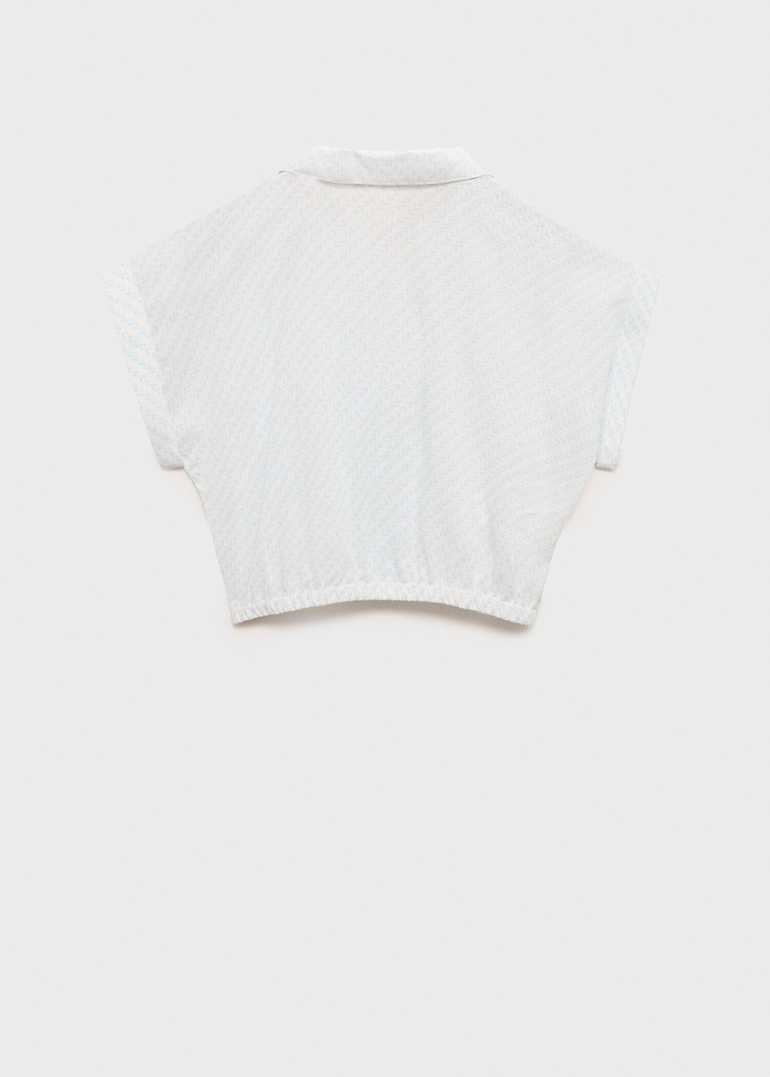 Blusa crop nudo - Reverso del artículo