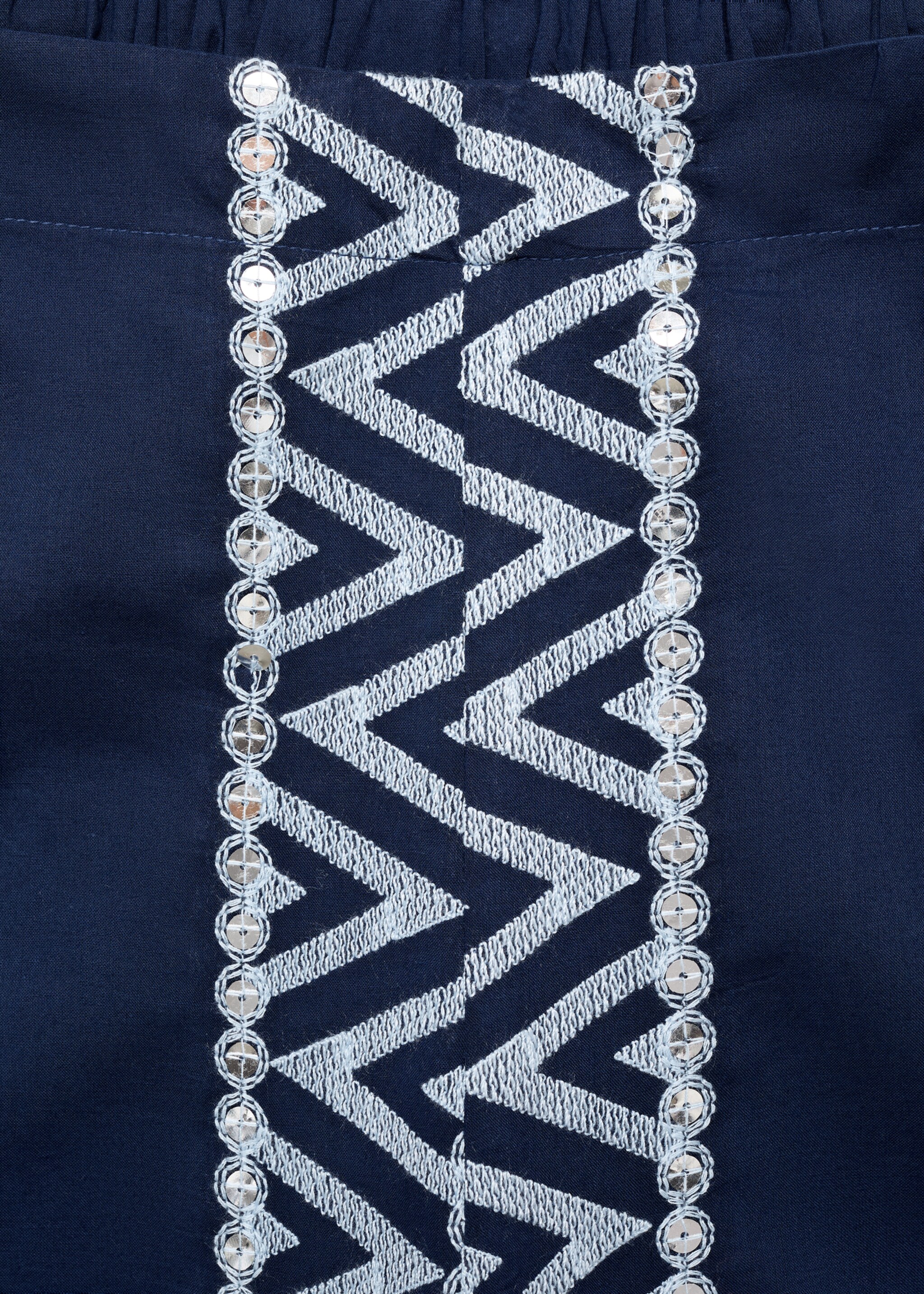 Pantalon droit brodé - Détail de l'article 8