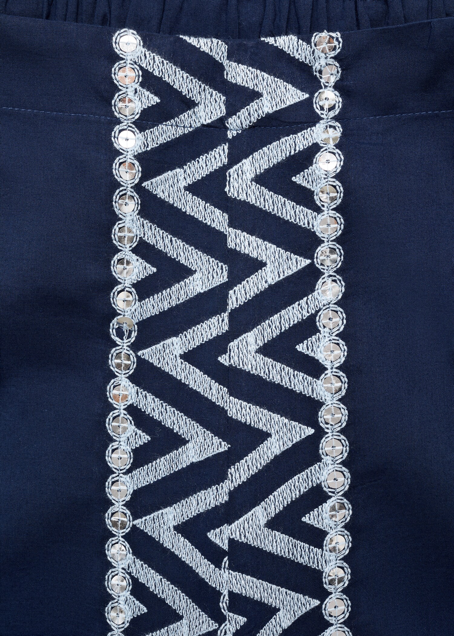 Pantalon droit brodé - Détail de l'article 8