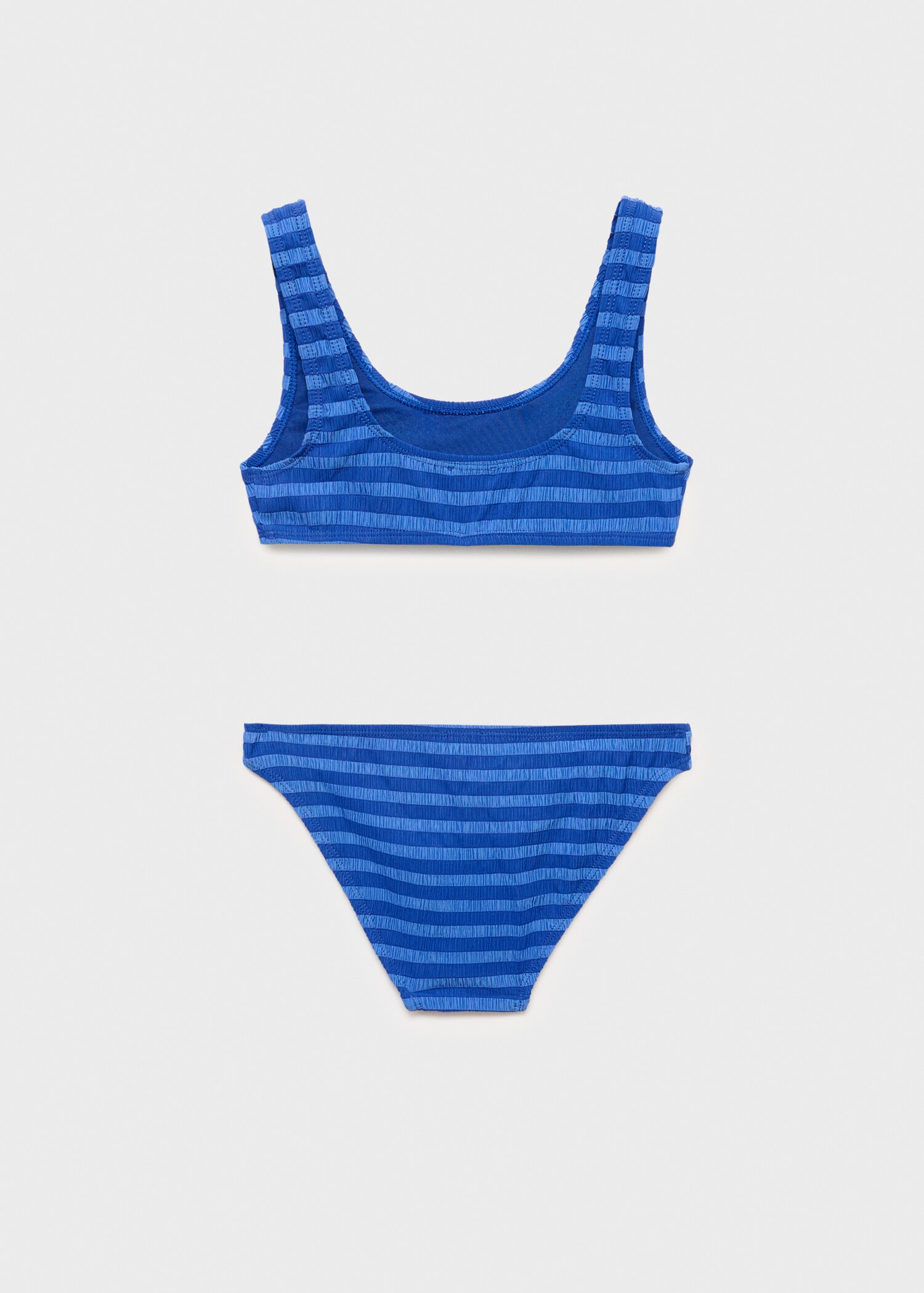 Striped bikini - Reverse of the article