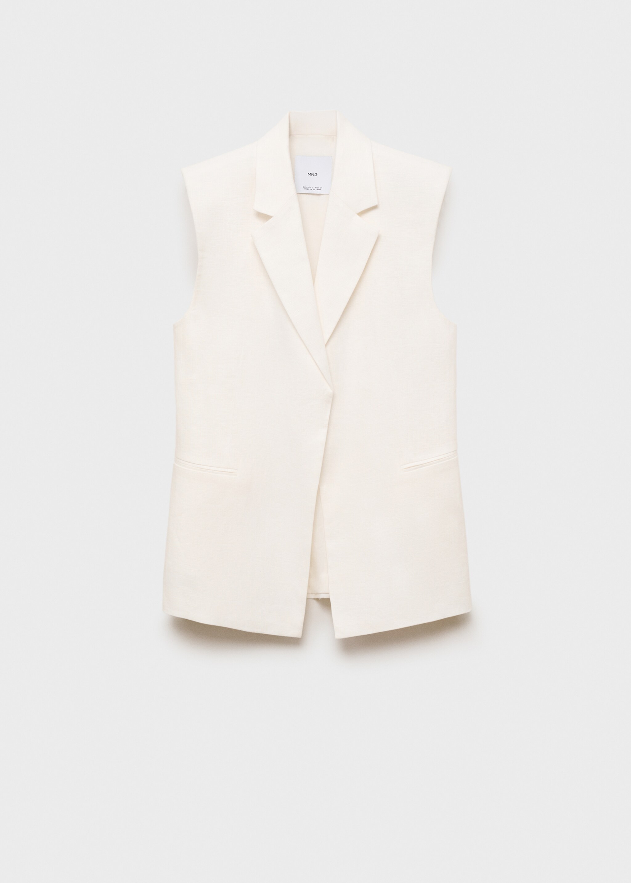 Linen suit waistcoat - Article without model