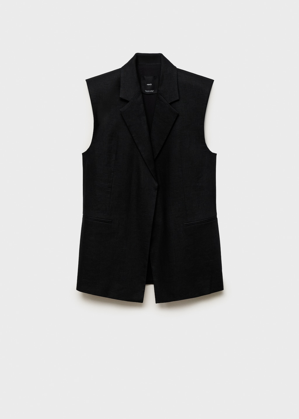 Mango Linen suit waistcoat thumbnail