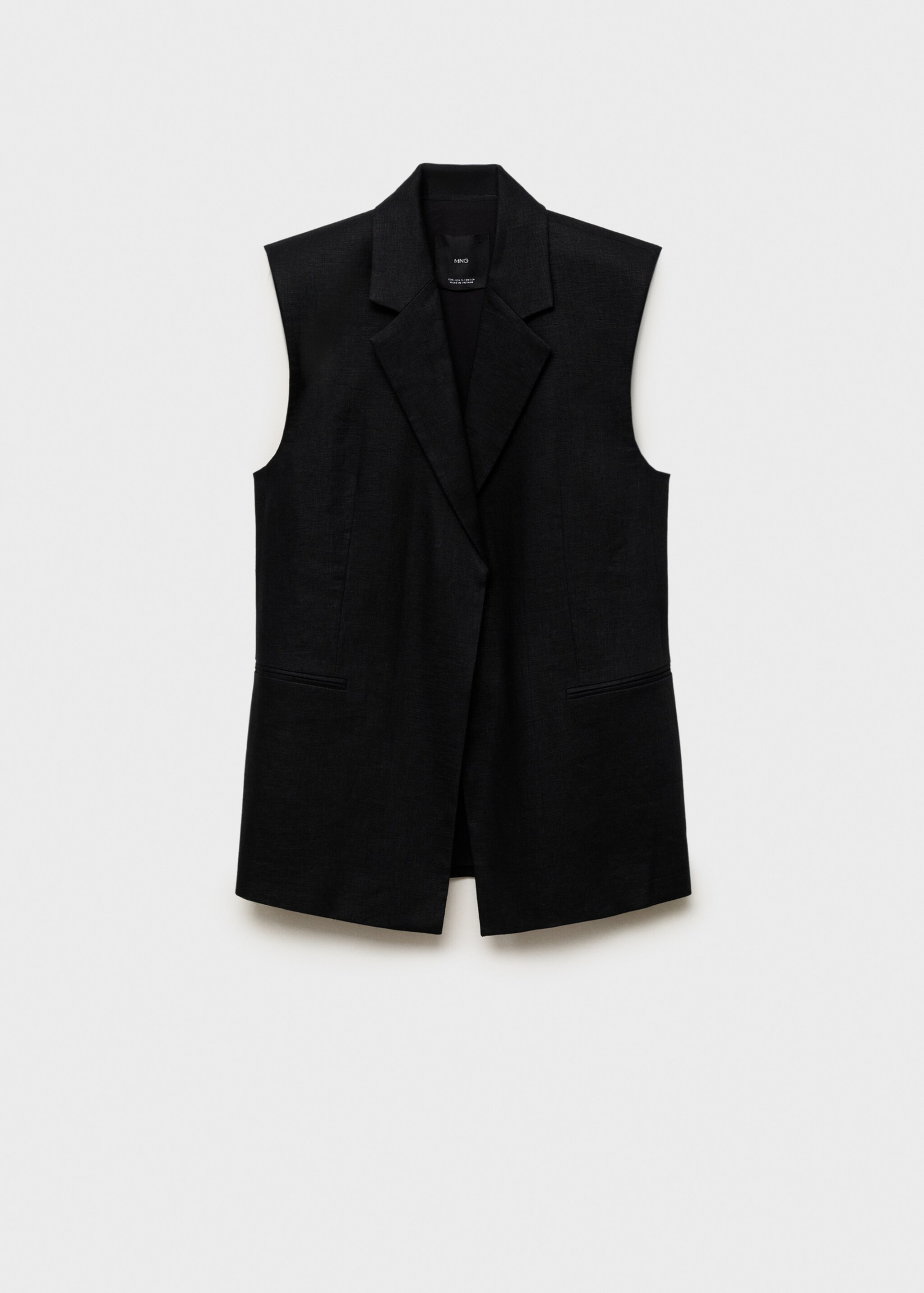 Linen suit waistcoat - Article without model