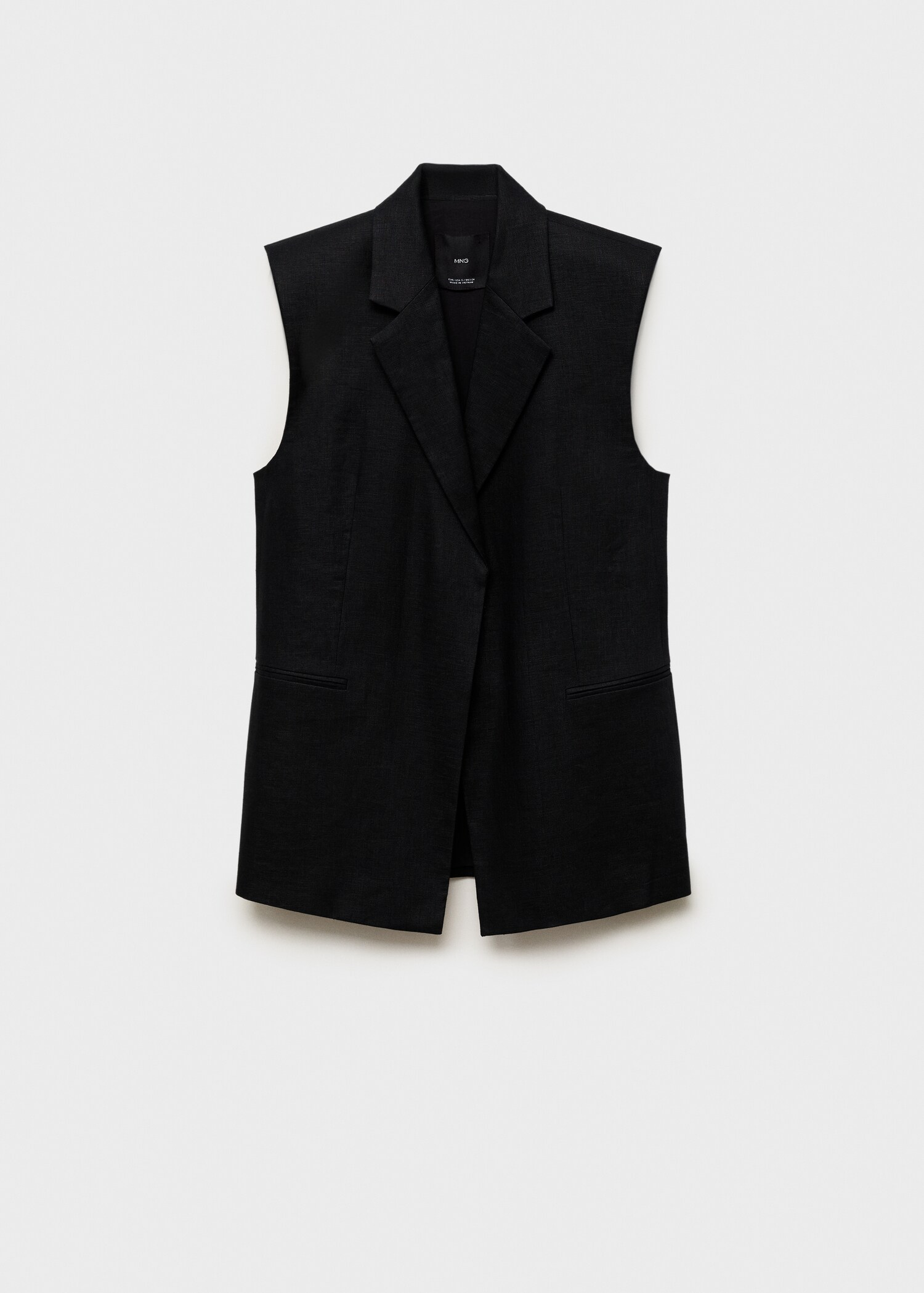 Linen suit waistcoat - Article without model