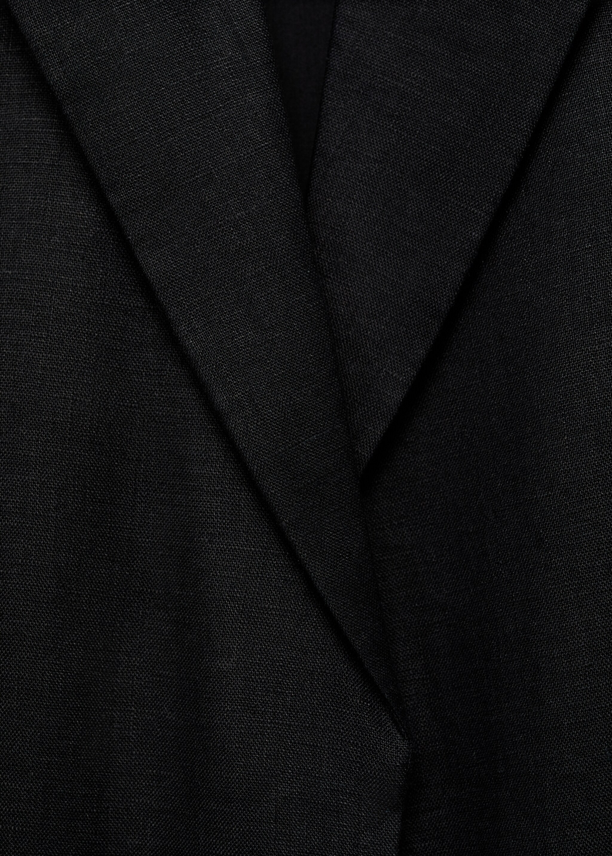 Linen suit waistcoat - Details of the article 0