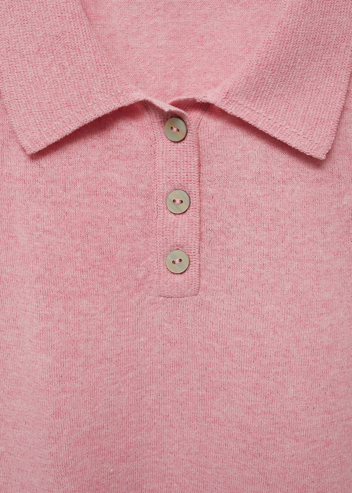 Knitted polo-neck sweater - Details of the article 8