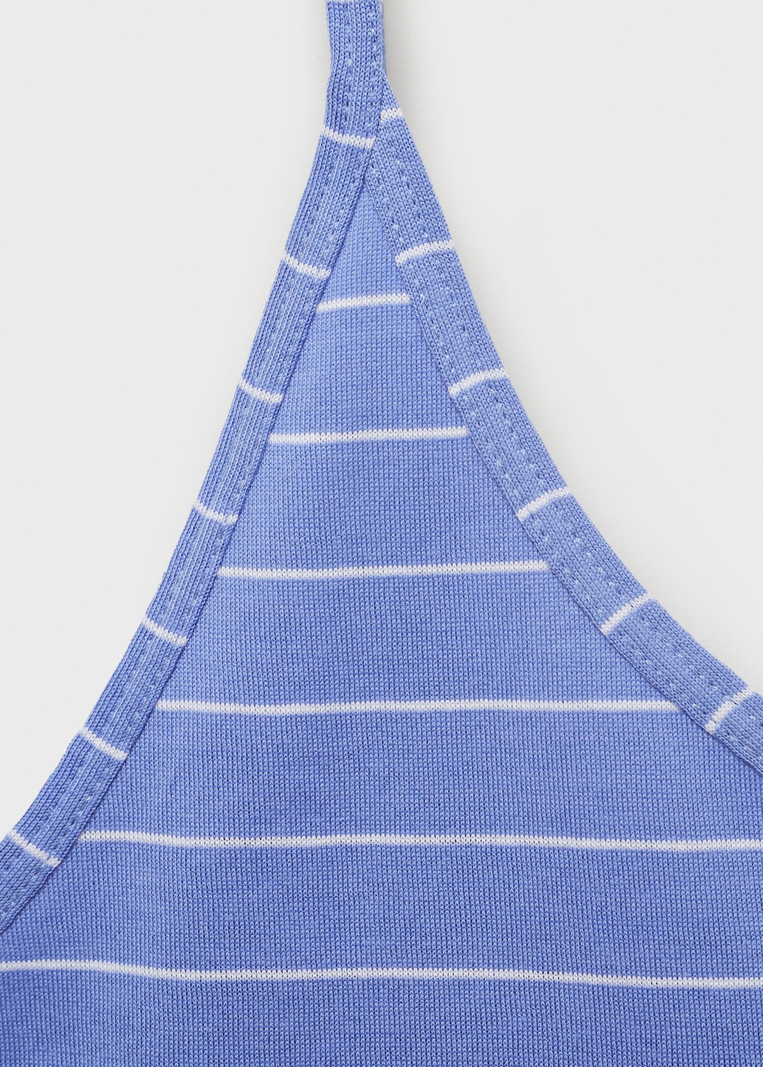 Pyjama-Top aus Baumwolle mit Streifen - Detail des Artikels 8