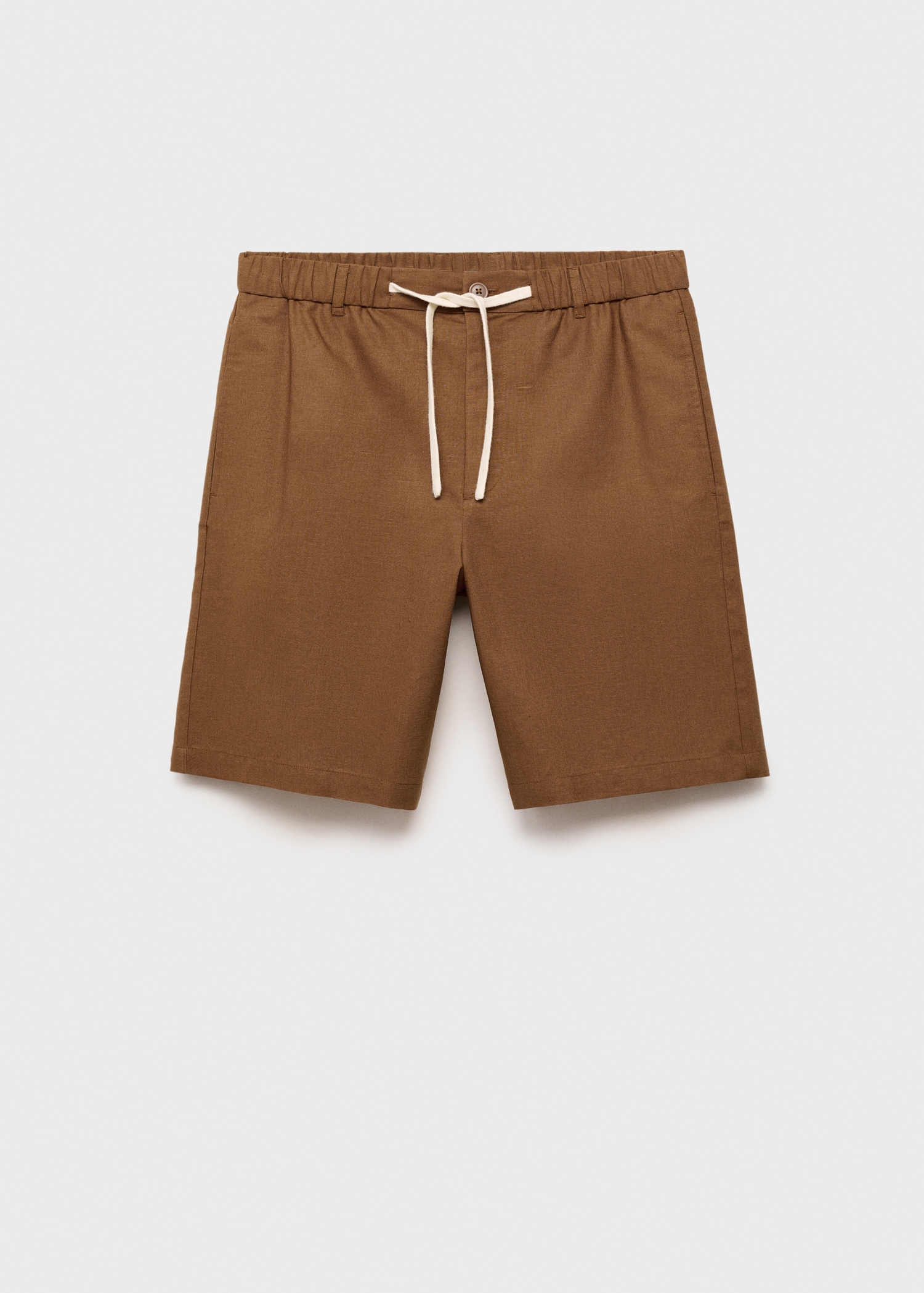 Bermudas en mélange coton lin - Article sans modèle