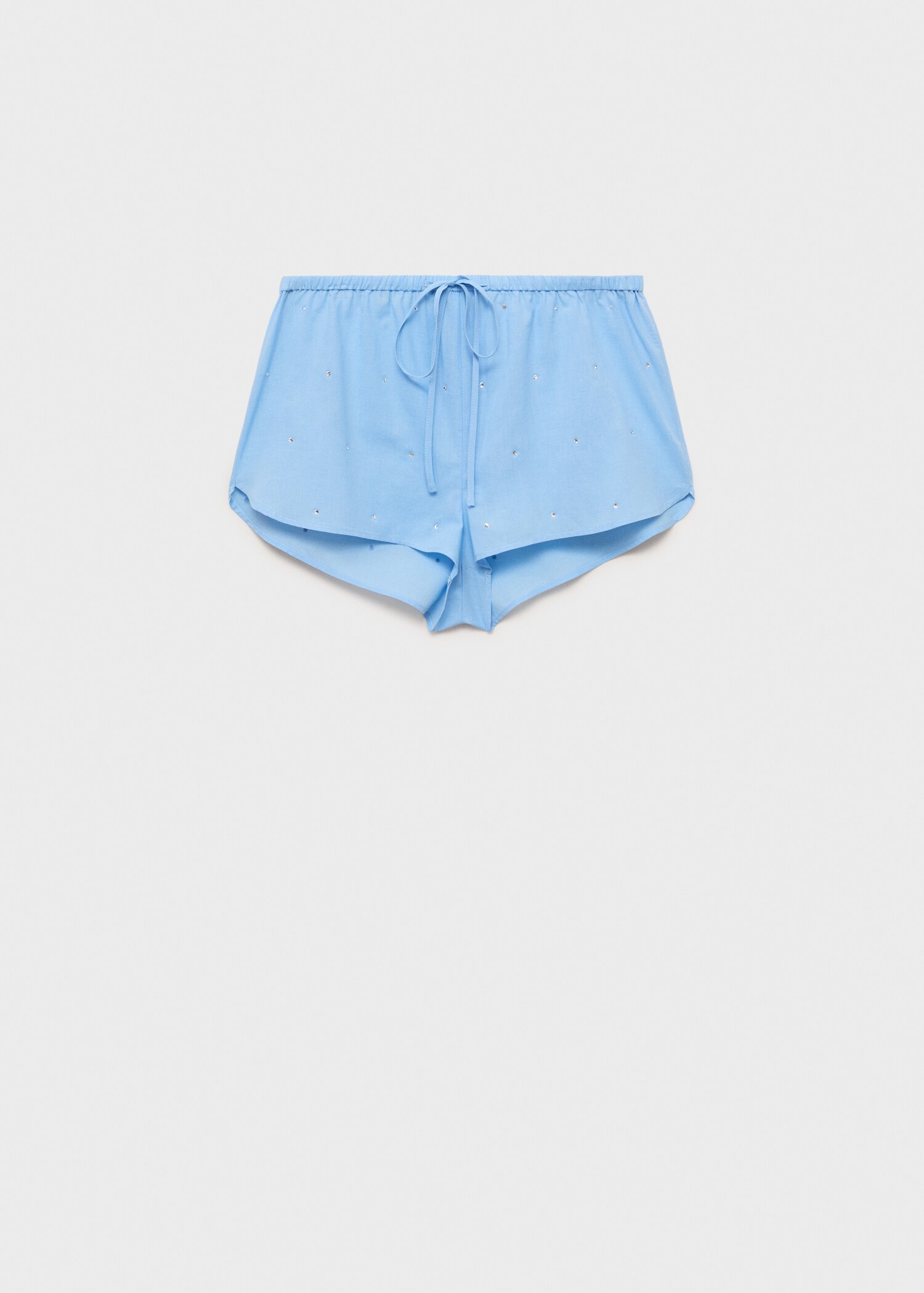 Shorts algodón detalle strass - Artículo sin modelo