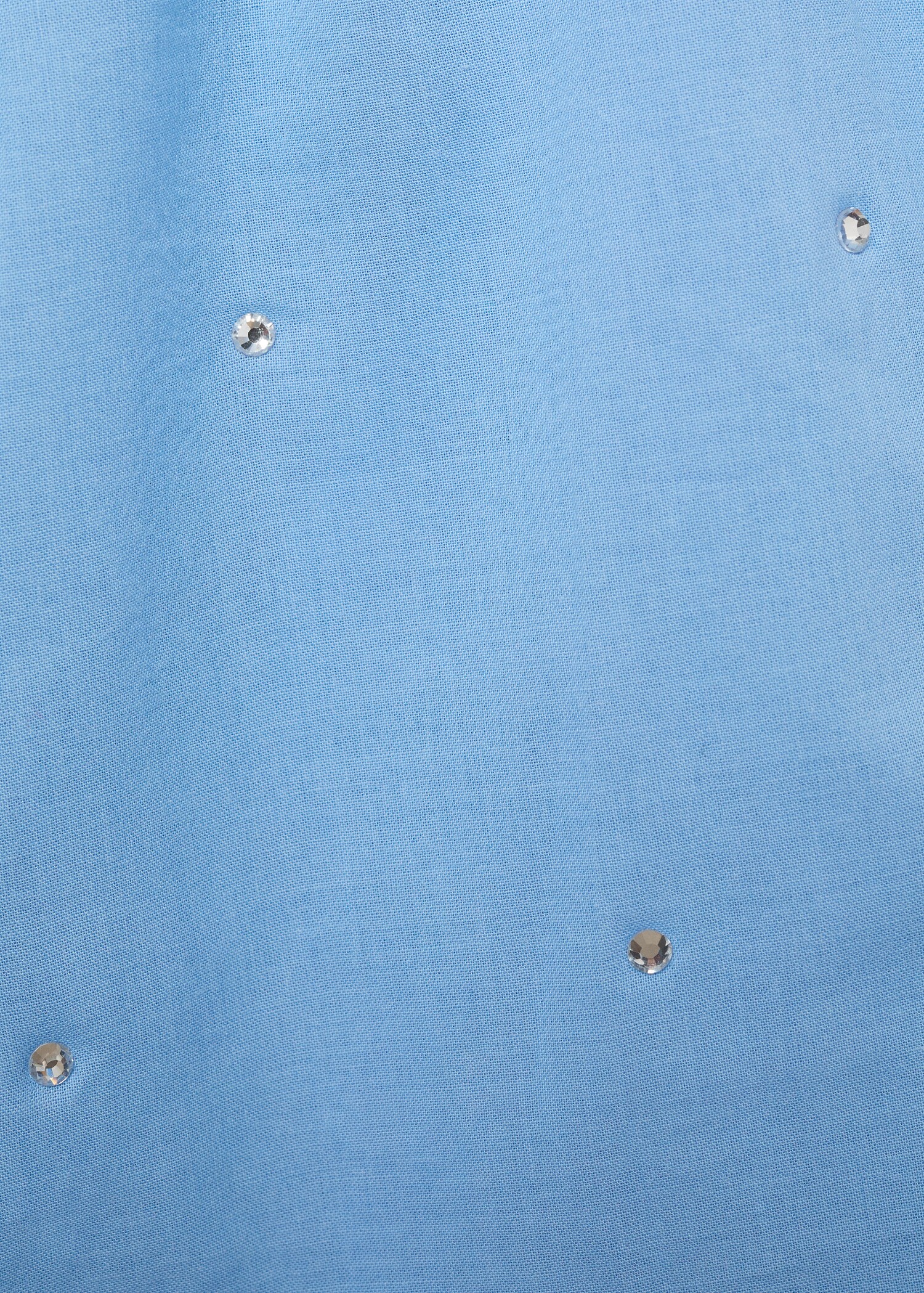 Shorts algodón detalle strass - Detalle del artículo 0