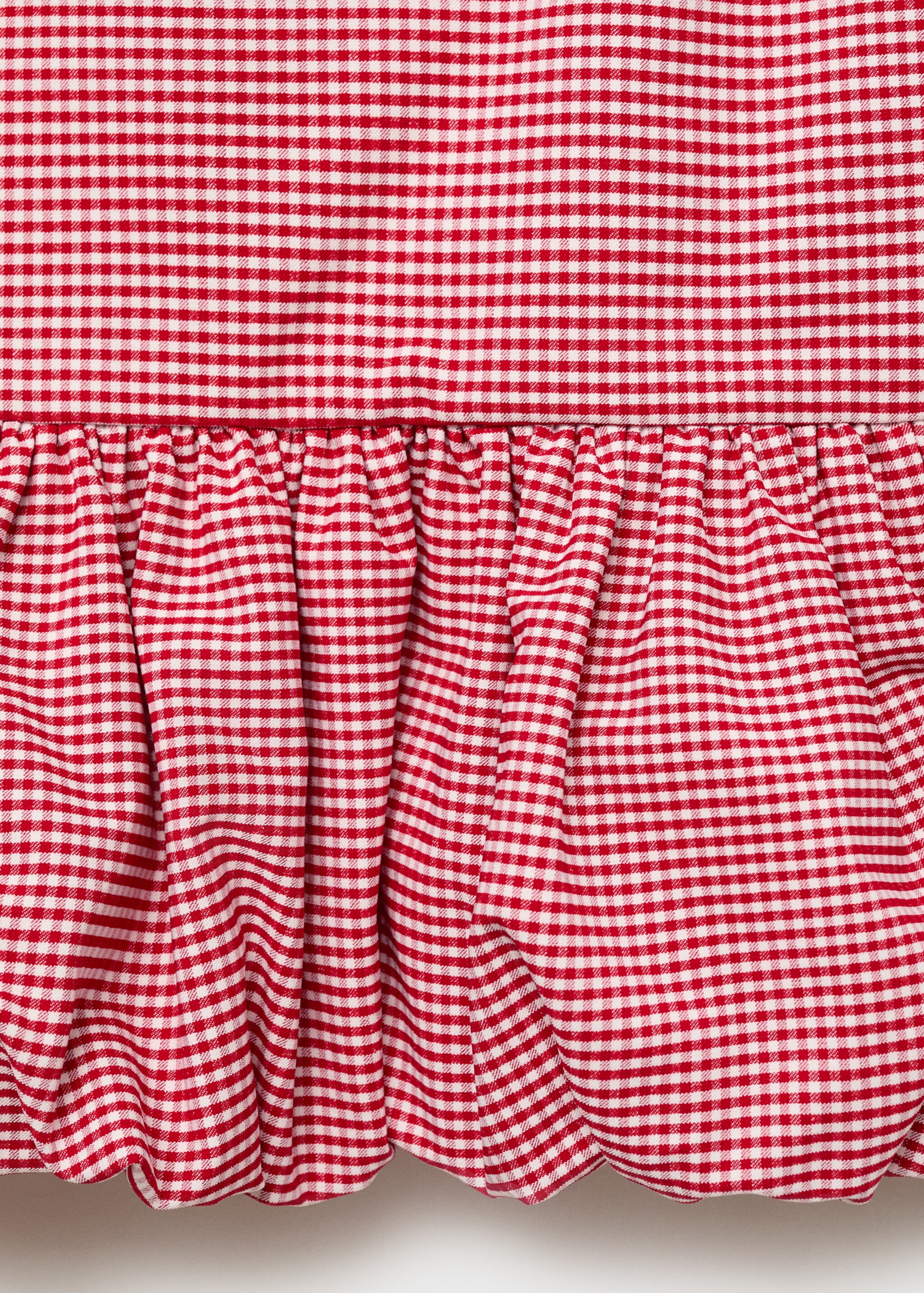 Top cuadro vichy volante - Detalle del artículo 0