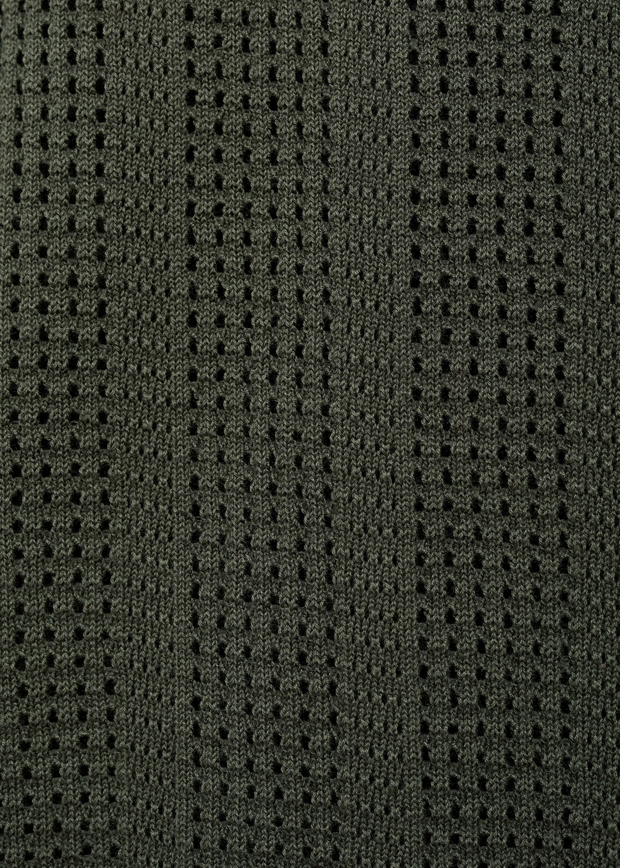 Chemise maille ajourée et structurée rayures - Détail de l'article 0
